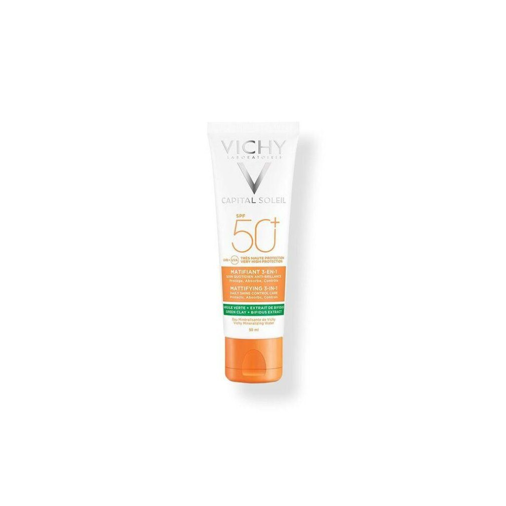 50 ml SPF50+ Vichy matifiant SOLEIL CAPITAL 3-en-1 Sonnenschutzpflege