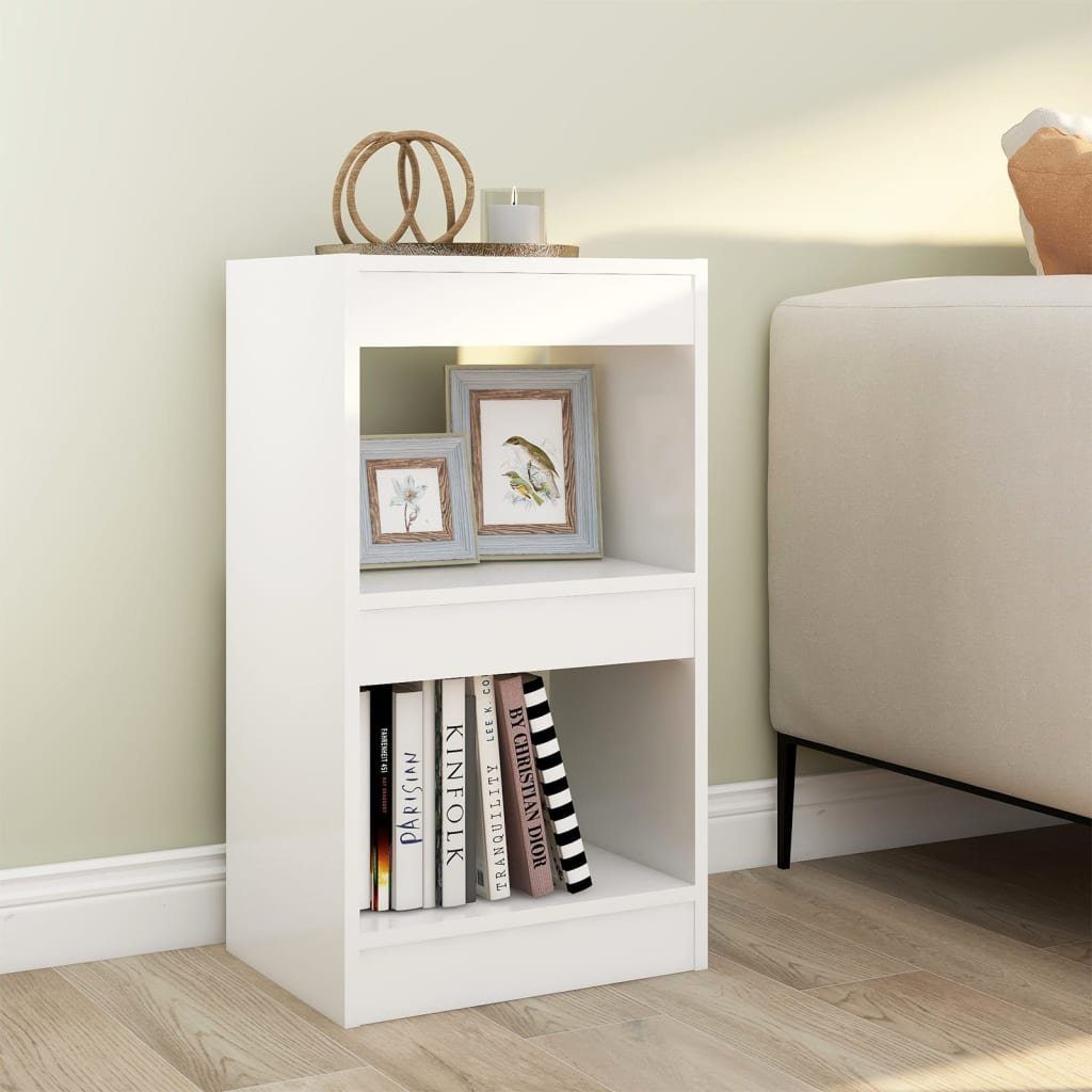 furnicato Bücherregal 40x30x72 cm Weiß aus Holzwerkstoff, 1-tlg.