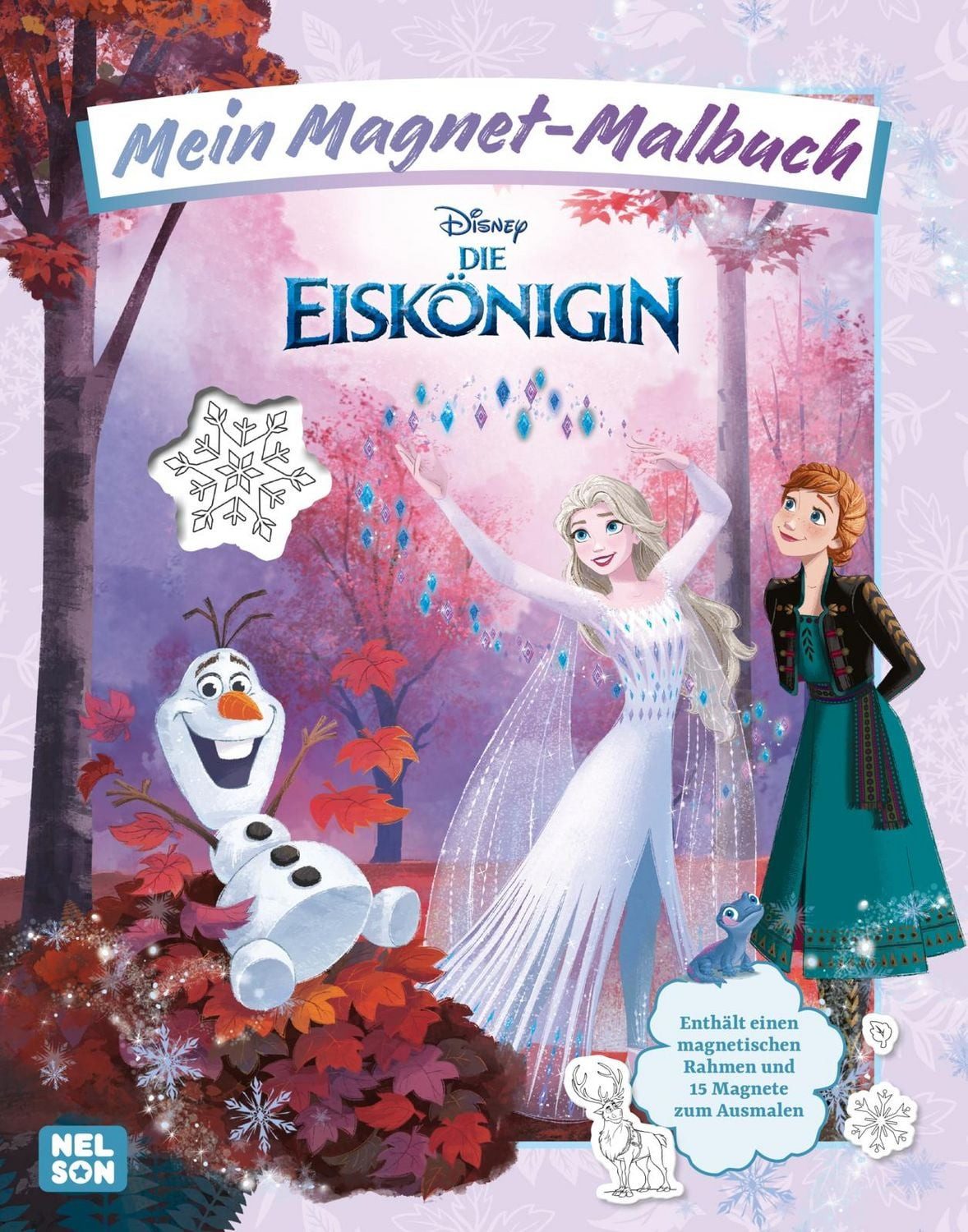 Disney Die Eiskönigin: Mein Magnet-Malbuch / diverse