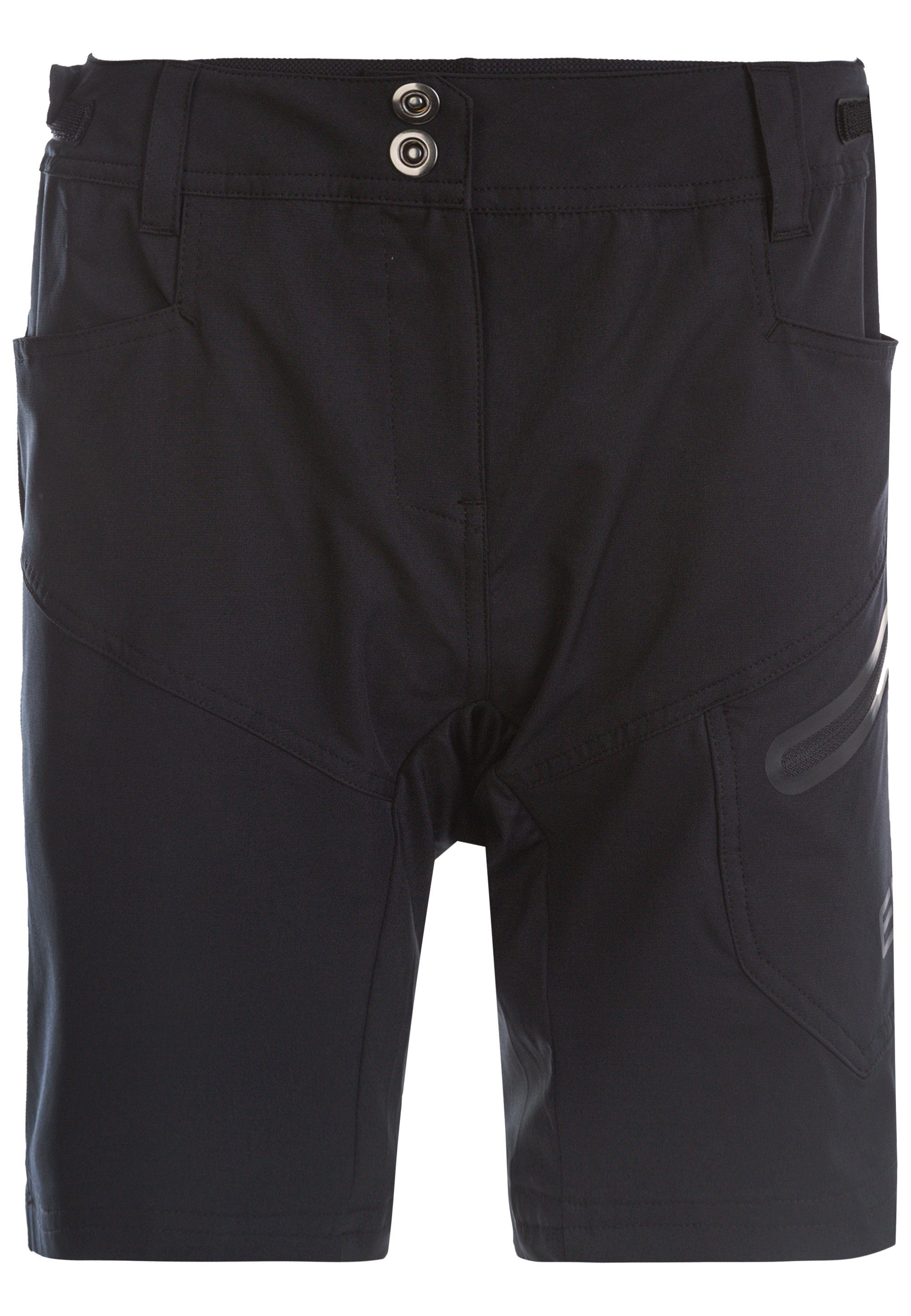 Shorts W Innen-Tights schwarz 2 1 ENDURANCE in Jamilla Radhose herausnehmbarer mit