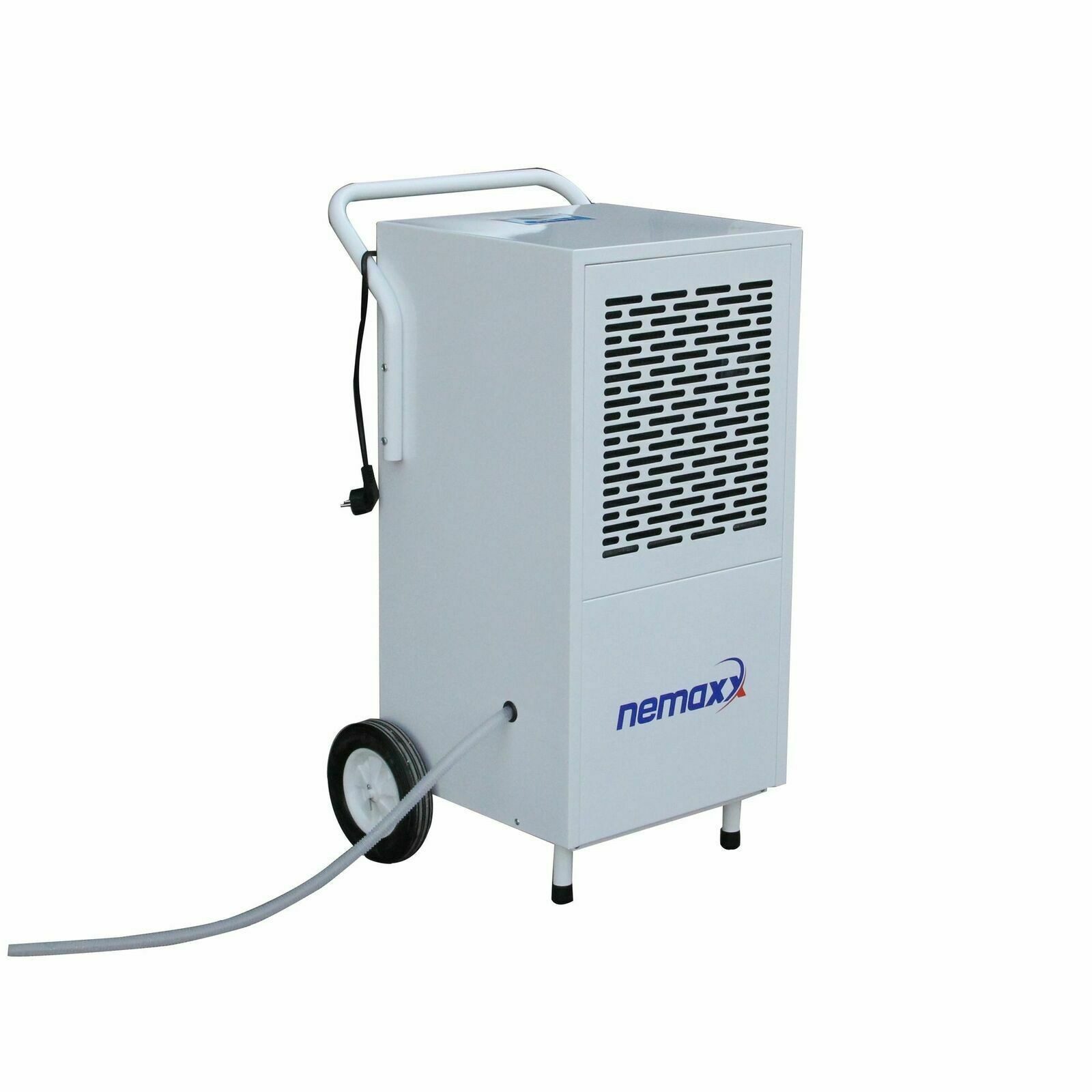 NEMAXX Bautrockner BT80, Entfeuchtung 80,00 l/Tag, Automat. Abschaltung, Schlauch, Display, Laufreifen, Transportgriff