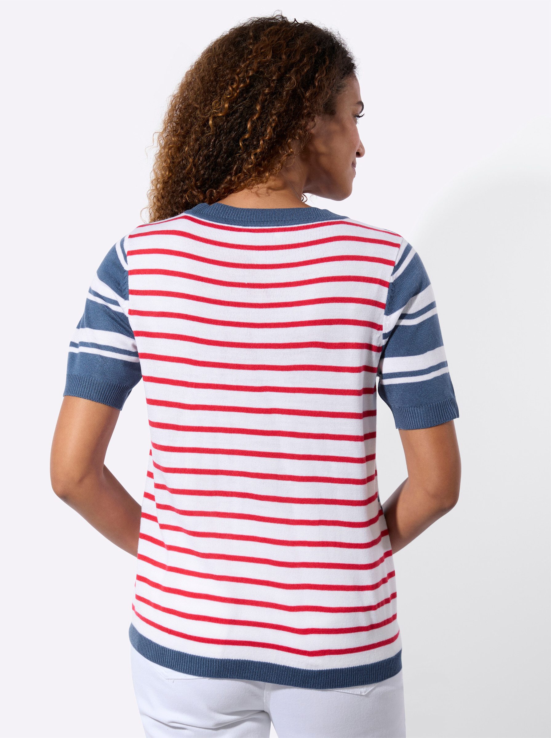 Witt Strickpullover Kurzarm-Pullover Kurzarm Jersey günstig online kaufen