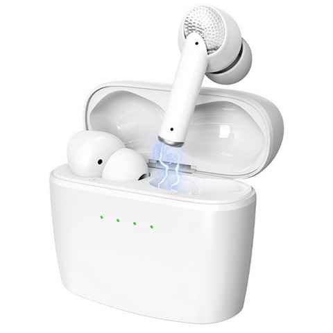 VSIUO Kopfhörer Kabellos, Bluetooth 5.2 mit Ladecase, HiFi Stereo wireless In-Ear-Kopfhörer (Ohne LED-Anzeige, Rauschunterdrückung, ANC Aktive Noise Cancelling, ENC Clear Calls)