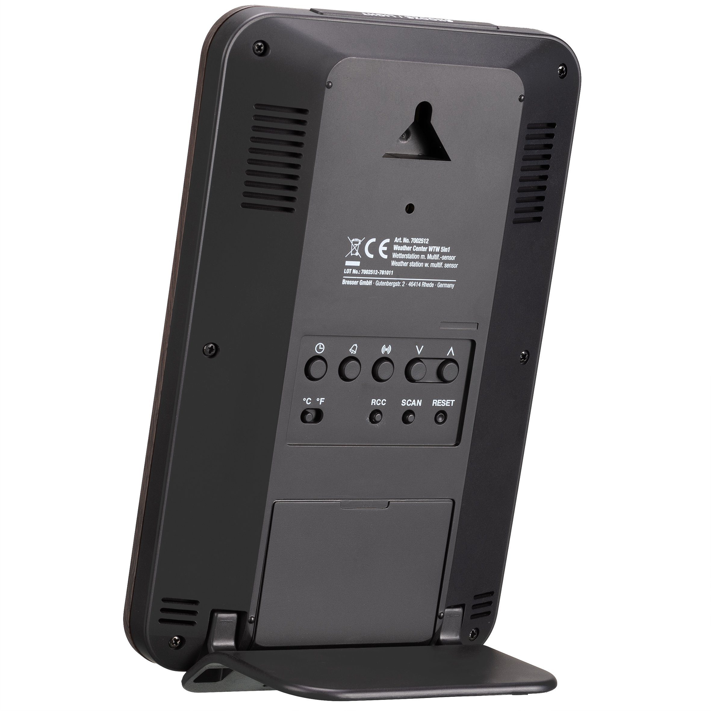 BRESSER BRESSER WTW 5-in-1-Wetterstation in Holzoptik Wetterstation