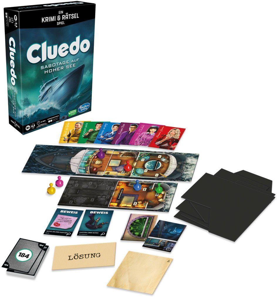 Spiel Cluedo Sabotage auf hoher See