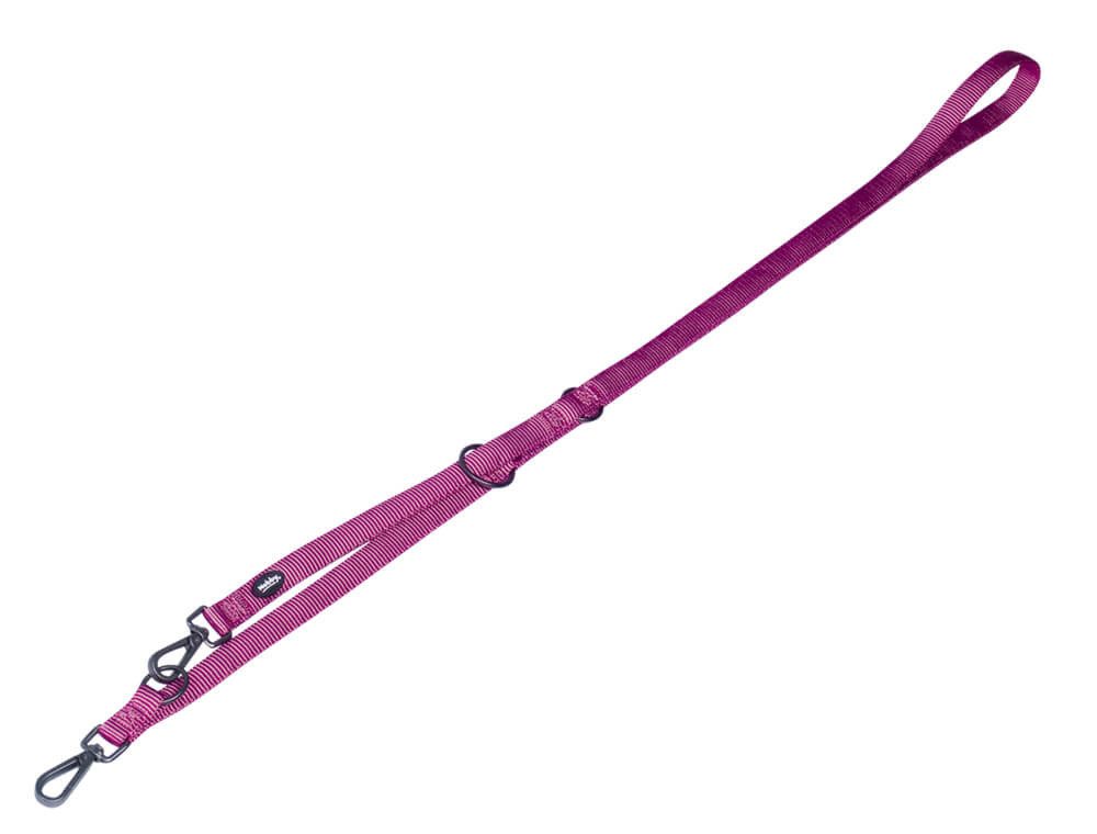 Nobby Hundeleine Führleine "Classic Comfort", himbeere, XS-S