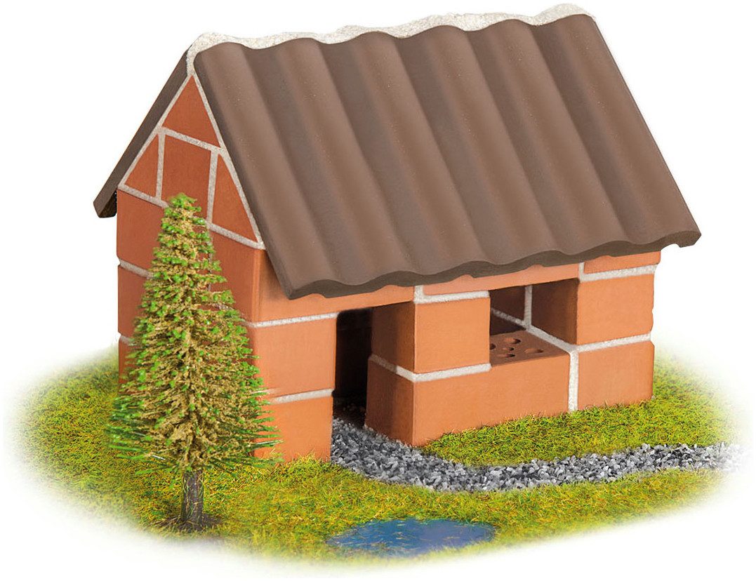 Eitech Teifoc Kleines Einfamilienhaus Steinbaukasten, (35 St)