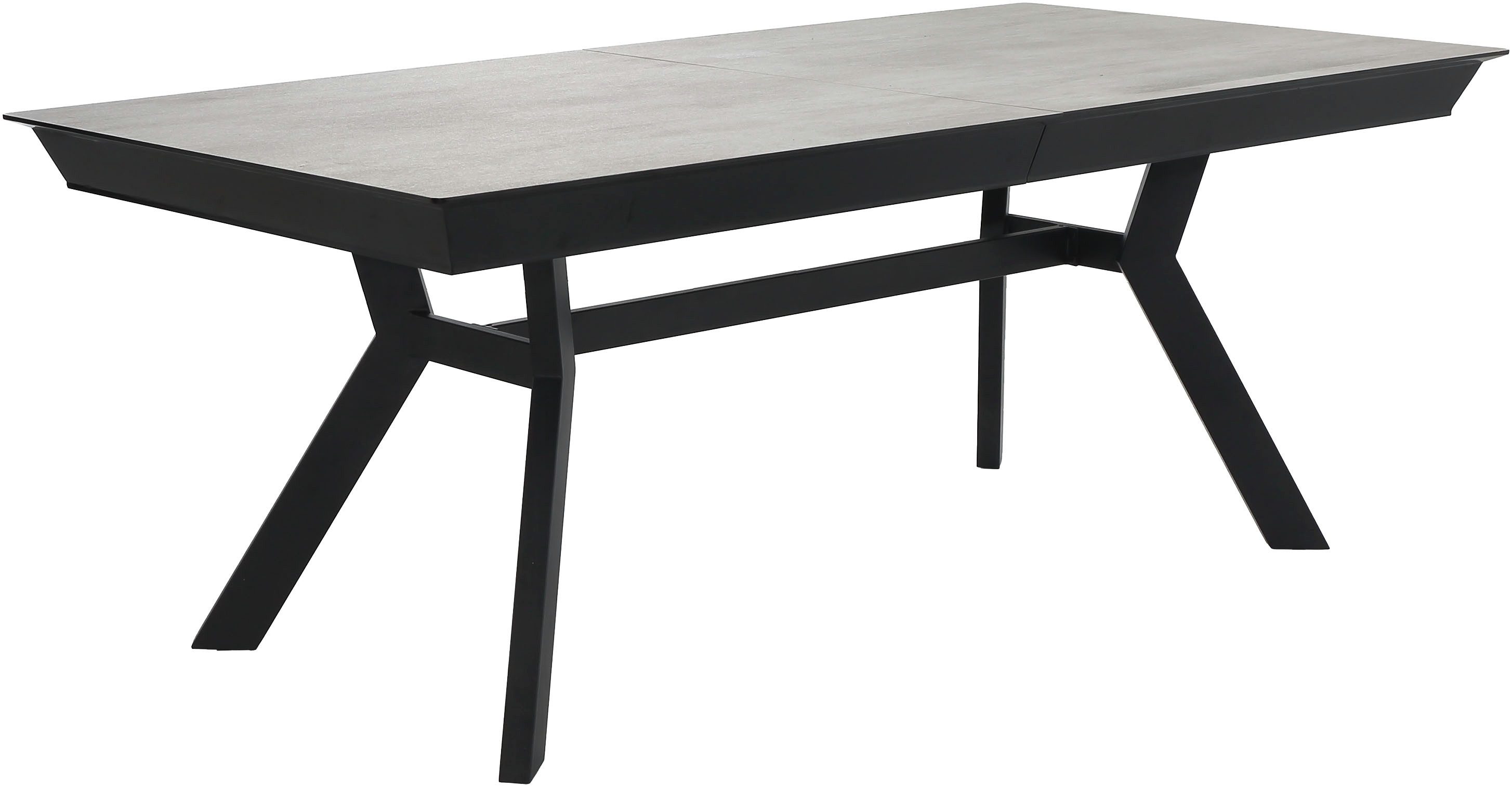 Jockenhöfer Gruppe Esstisch Tyson, 3-fach ausziehbar, Extrabreit (200-320x100cm), Synchronauszug, melaminbeschichtet