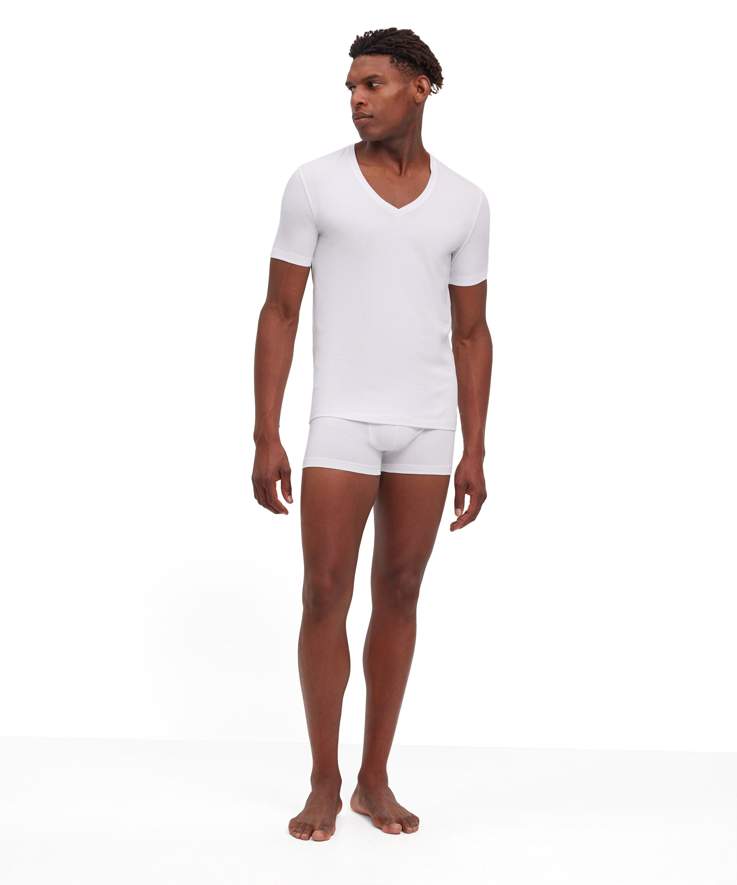 FALKE Unterziehshirt FALKE Underwear - Kurzarmshirt Daily Comfort (2-St., 2) Softe Baumwolle mit Elasthan