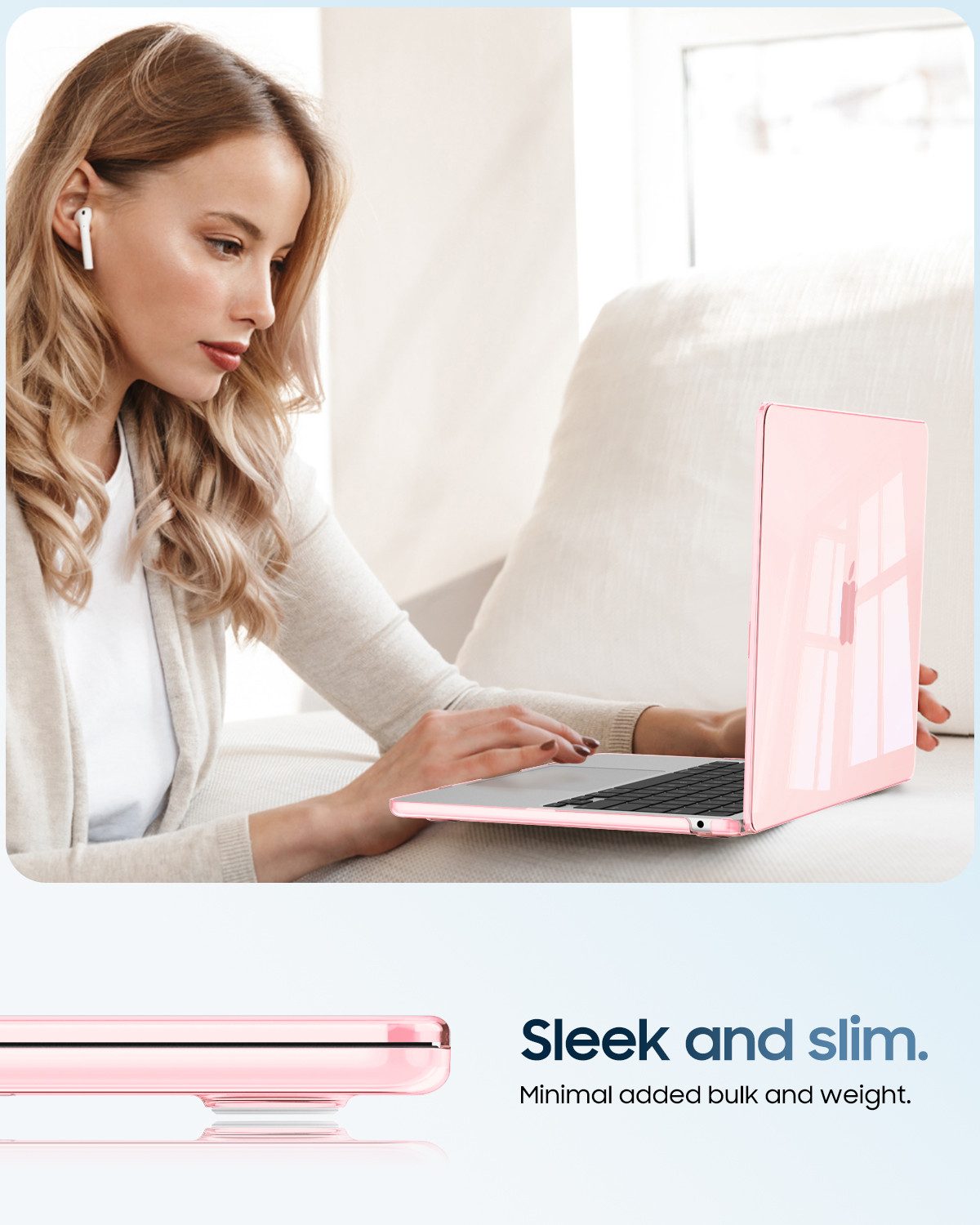 Fintie Laptop-Hülle für MacBook Air 13,6'' M5 M4 M3 M2 (2026-2022) A3449 A3240 A3113 A2681