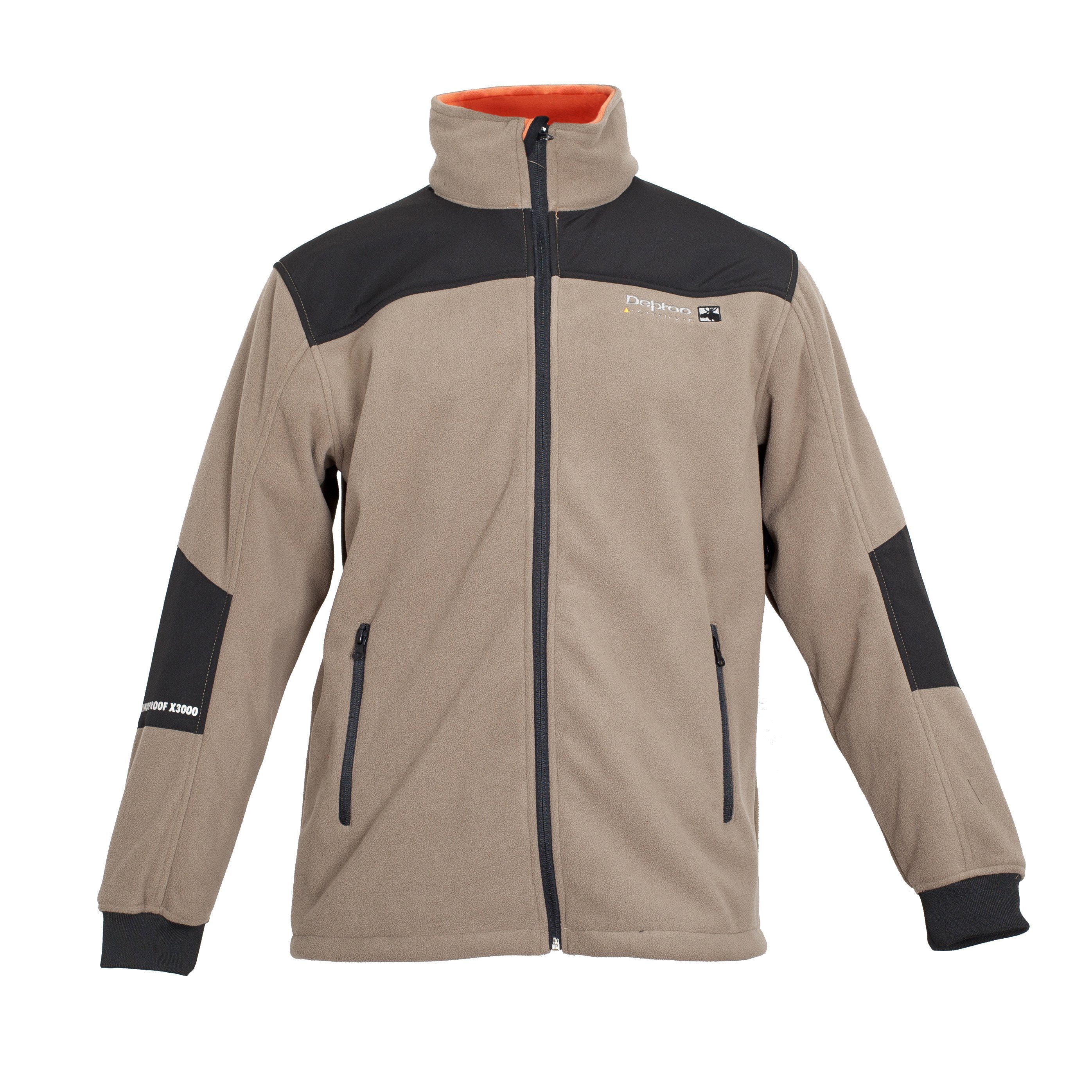 DEPROC Active Großen Größen auch Fleecejacke CANADA cappucino NEW mit atmungsaktiver Windstopper erhältlich, Membran Men CS in