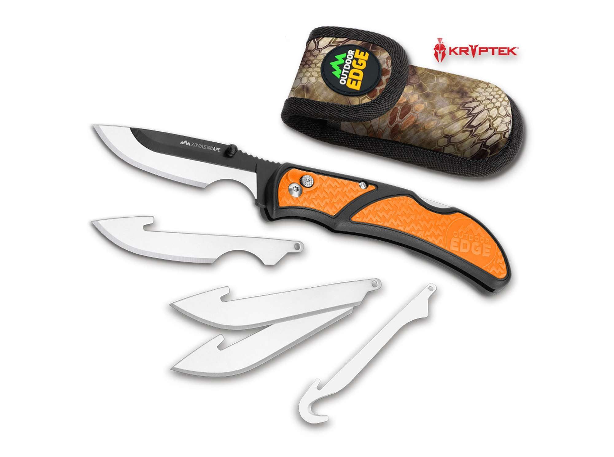 Outdoor Edge Taschenmesser Taschenmesser RazorCape Orange