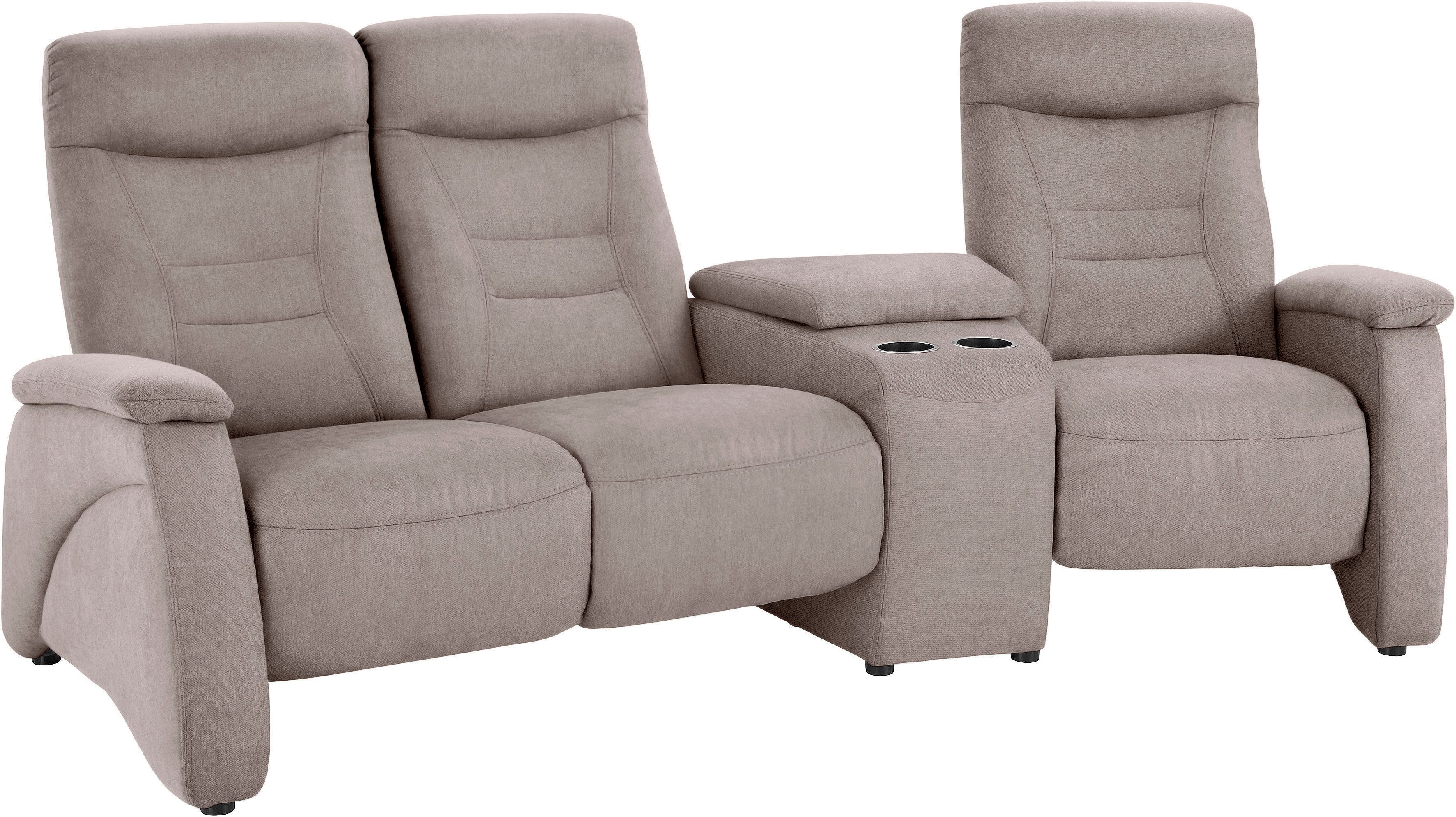 exxpo - sofa fashion 3-Sitzer "Ascoli, Kinosofa mit hohem Sitzkomfort, bequ günstig online kaufen
