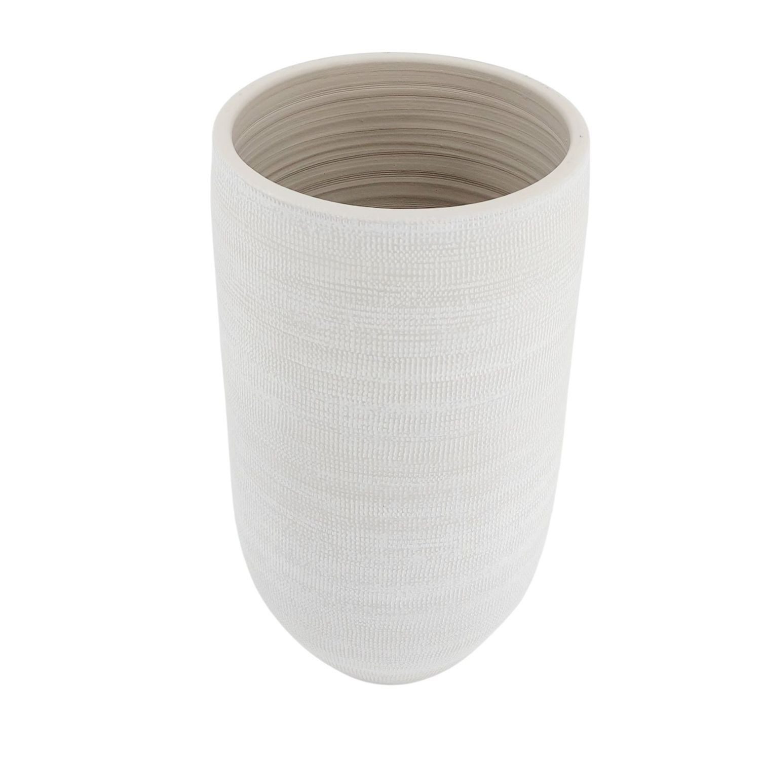 CreaFlor Home Bodenvase Tokio, Farbe: Grau, Höhe: 41cm