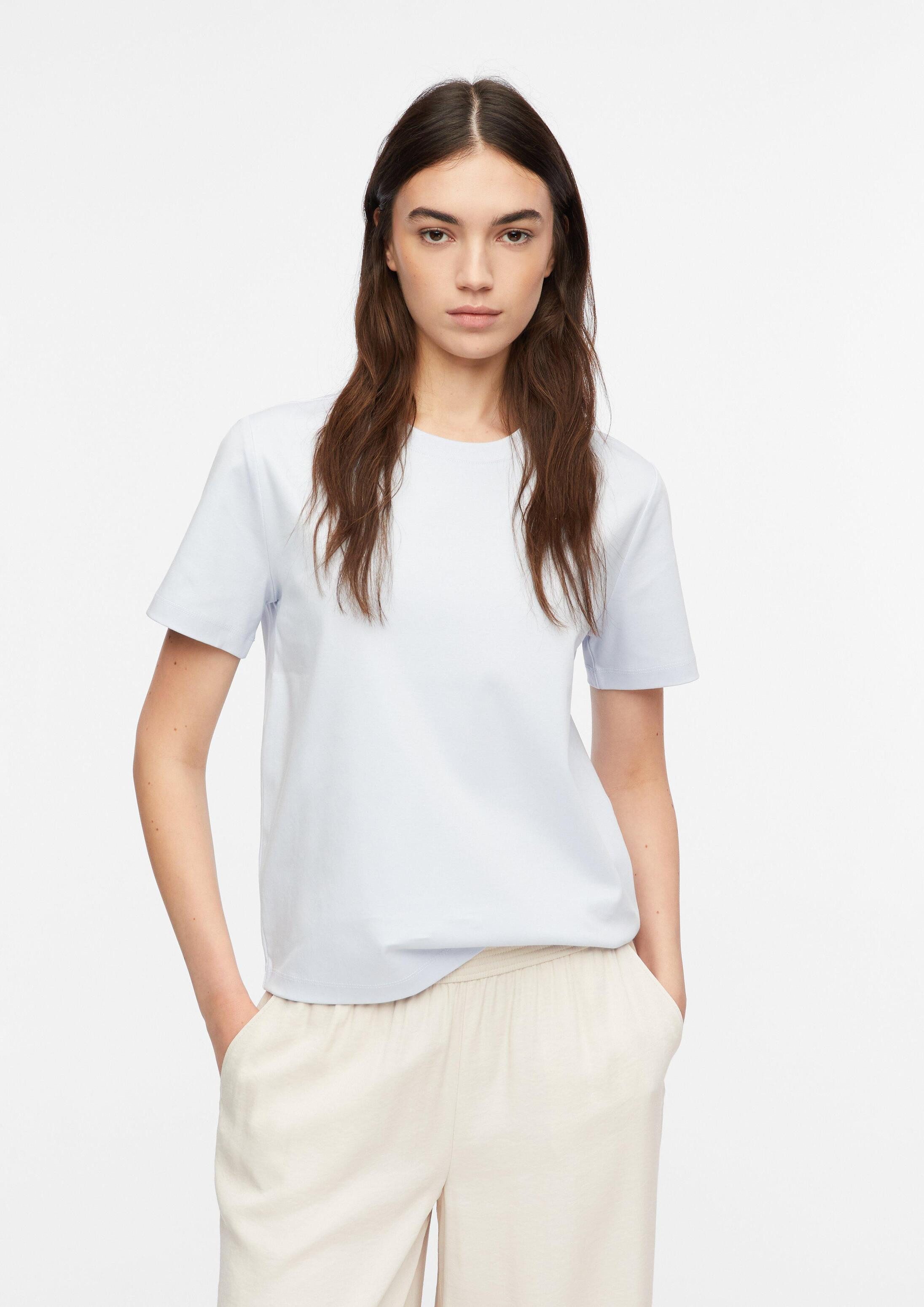 comma Kurzarmshirt T-Shirt Basic T-Shirt