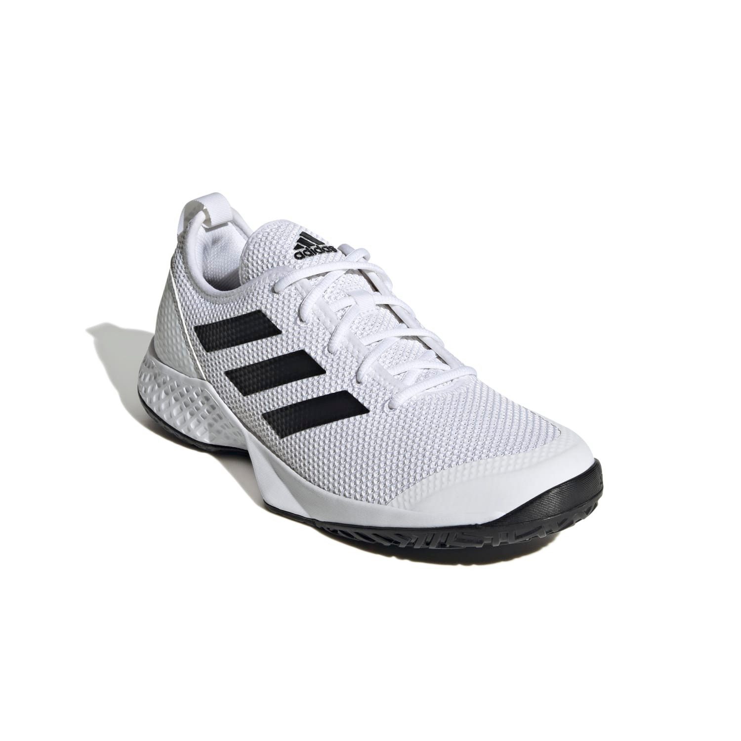 adidas Performance CourtFlash Allcourt weiss/schwarz Herren Tennisschuh
