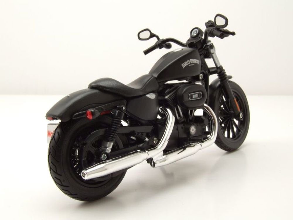 Maisto® Modellmotorrad Harley Davidson Sportster Iron 883 2014 matt schwarz, Maßstab 1:12