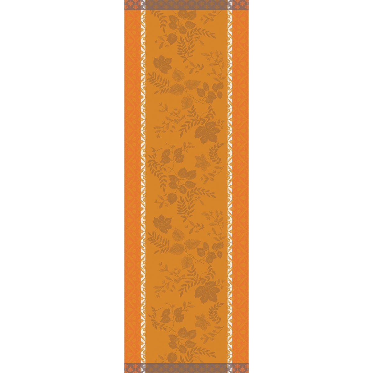 Le Jacquard Francais Tischläufer Tischläufer Manor Lane Coloquinte 50x150 cm, jacquard-gewebt