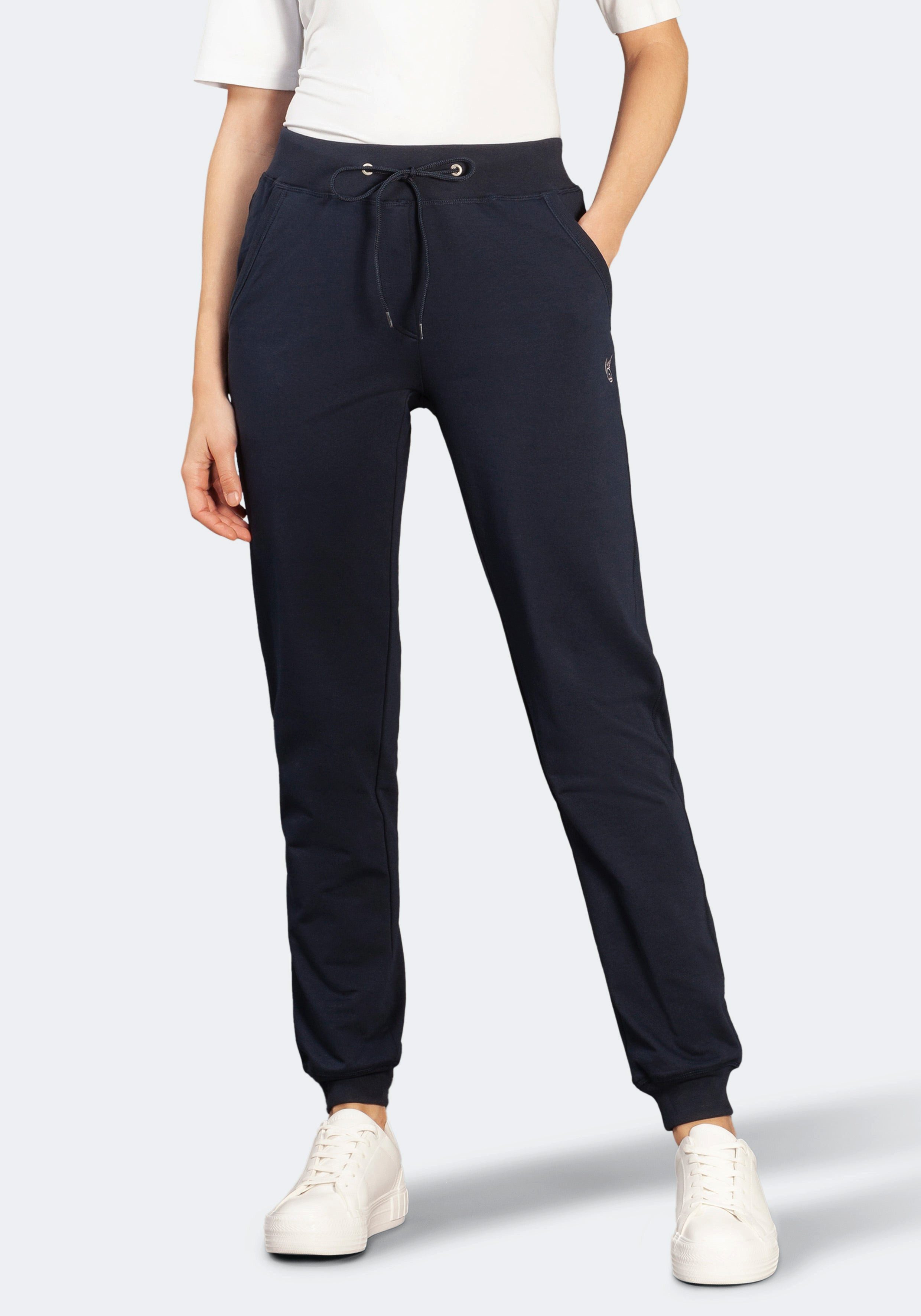 Hajo Homewearhose Homewear Hose mit Bündchen
