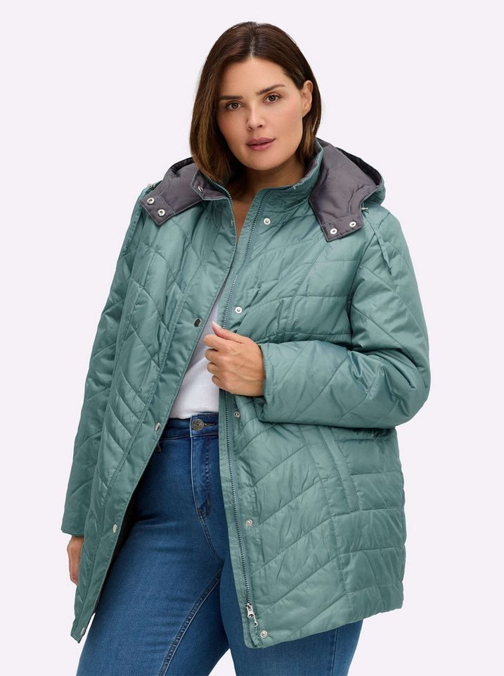 Sieh an! Allwetterjacke Steppjacke Langarm