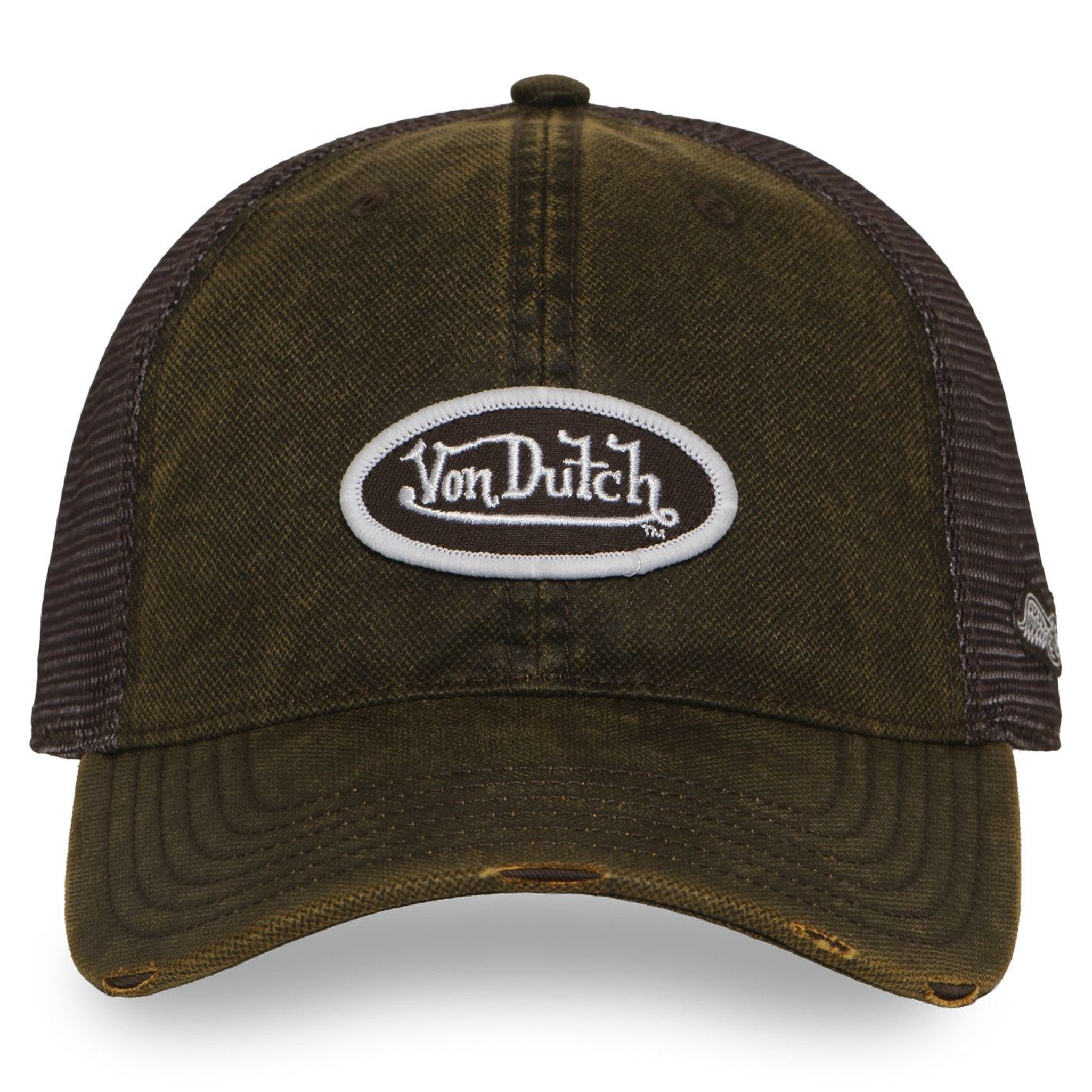 Von Dutch Trucker Cap Von Dutch Originals Trucker Cap RIPSTOP BASEBALL PATCH (Basecap, Basecap, Meshcap, Trucker Kappe) Mac Camouflage Muster
