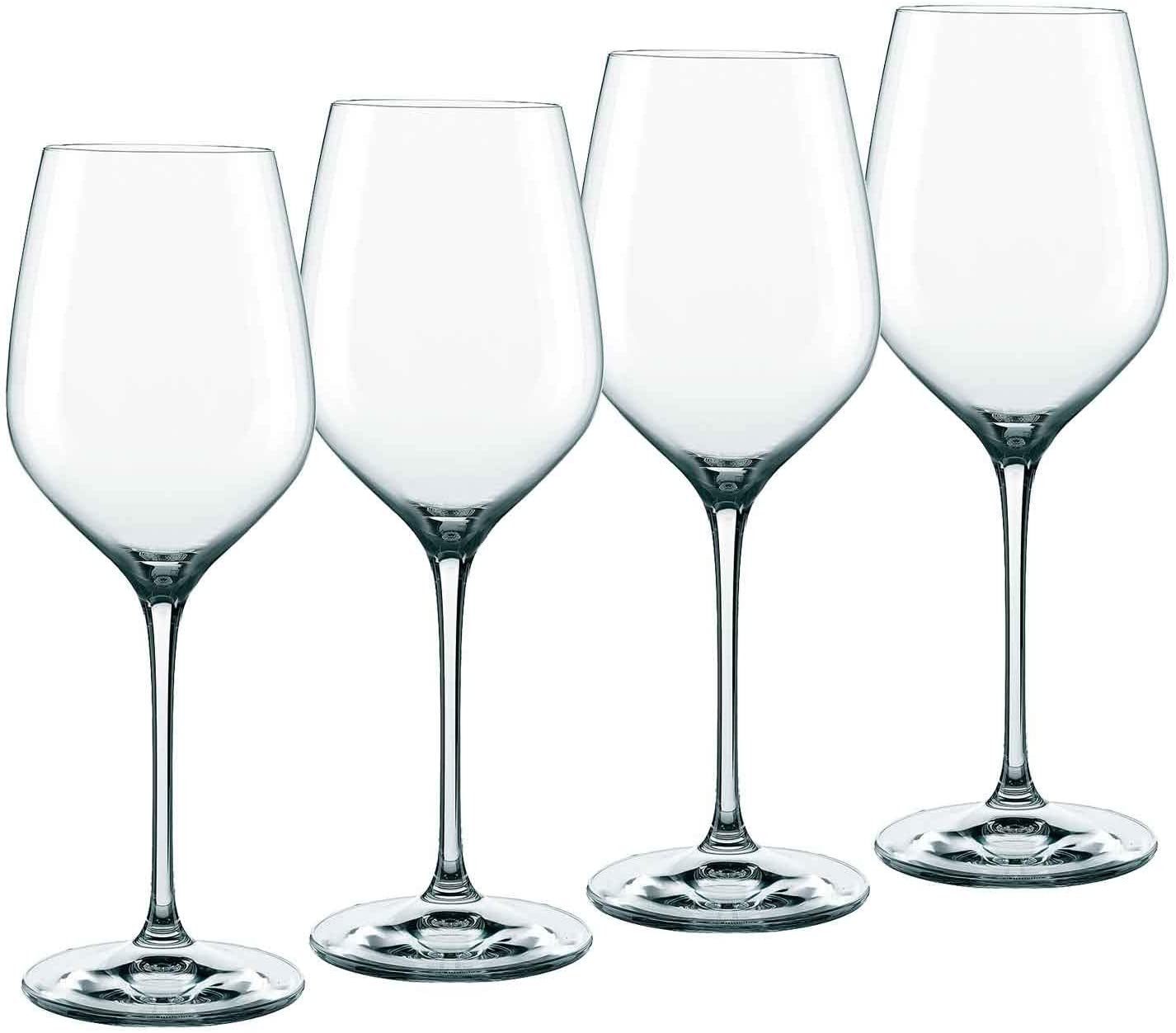 Nachtmann Glas 4x Nachtmann Rotwein Bordeaux Supreme Glas, 4-tlg., Kristallglas