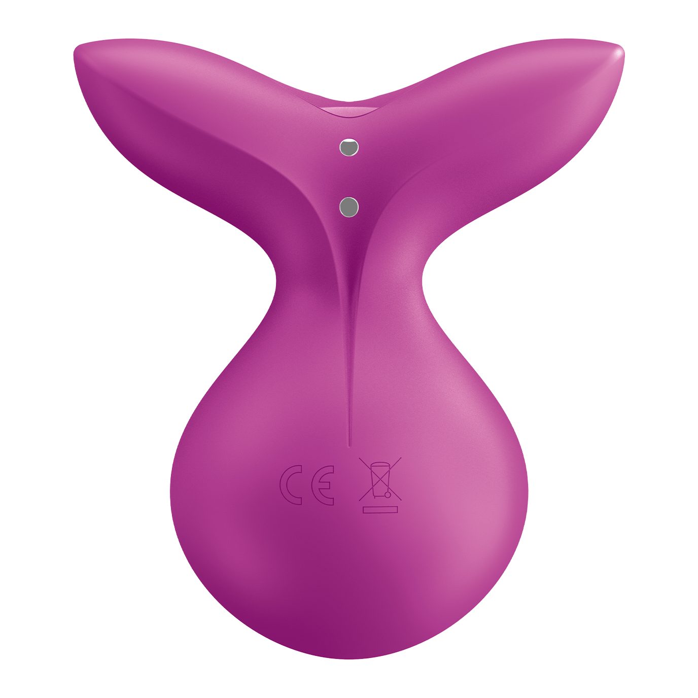 wasserdicht, La Satisfyer 3", Vulva (1-tlg) Satisfyer lila Auflege-Vibrator Druckwellenvibrator, 8,5cm, "Viva