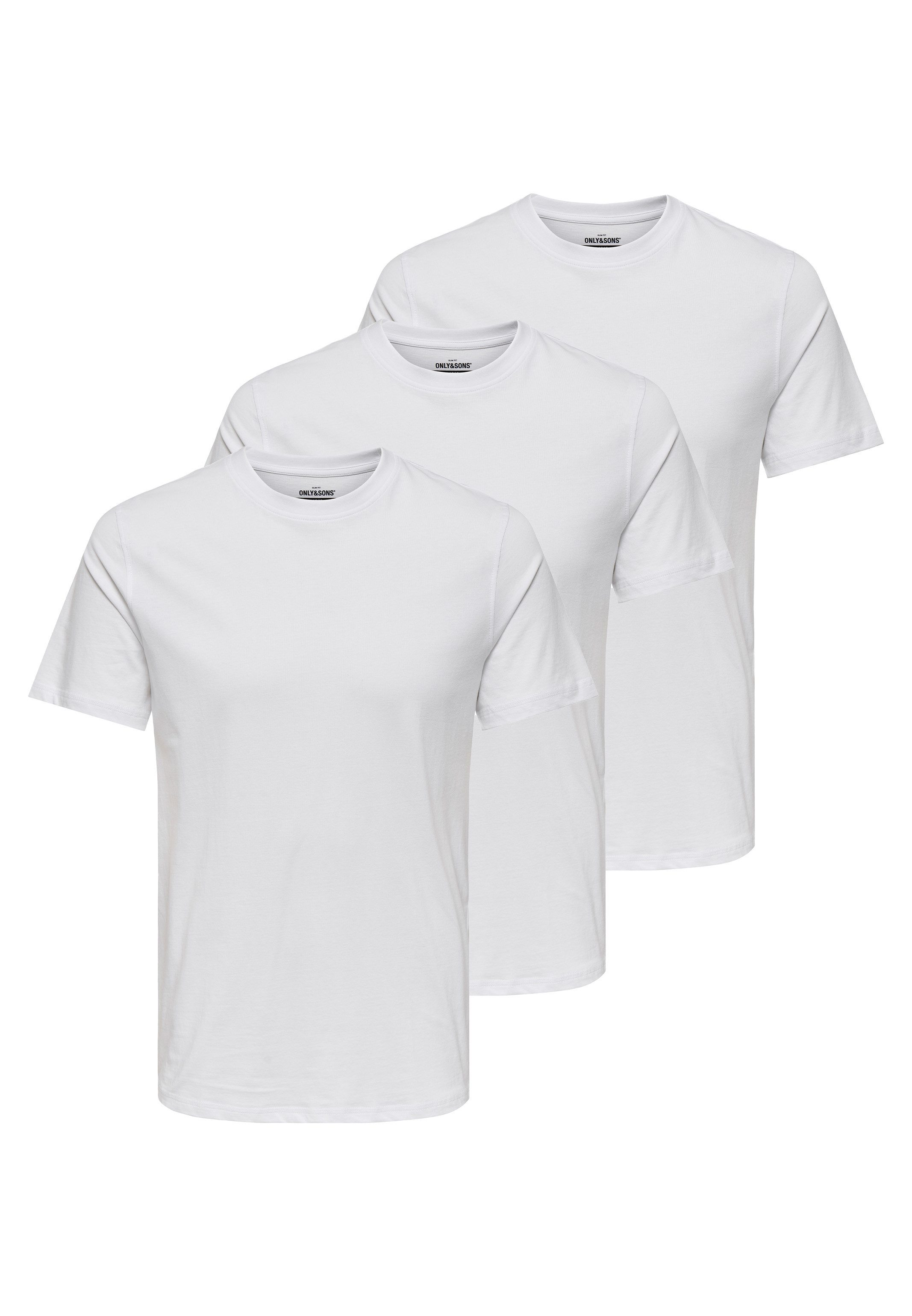 ONLY & SONS T-Shirt 3er Pack günstig online kaufen