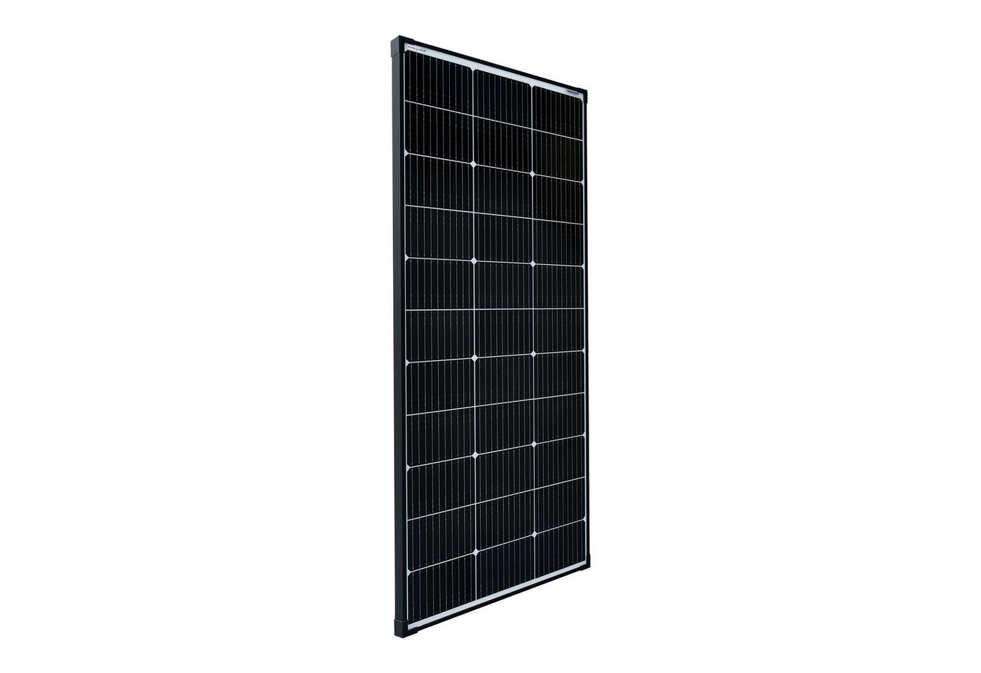 Thumbnail - enjoy solar Solarmodul Monokristallines Solarpanel 182mm 10BB, 12V/20W–210W, schwarzer Rahmen, 182mm Monokristalline PER...