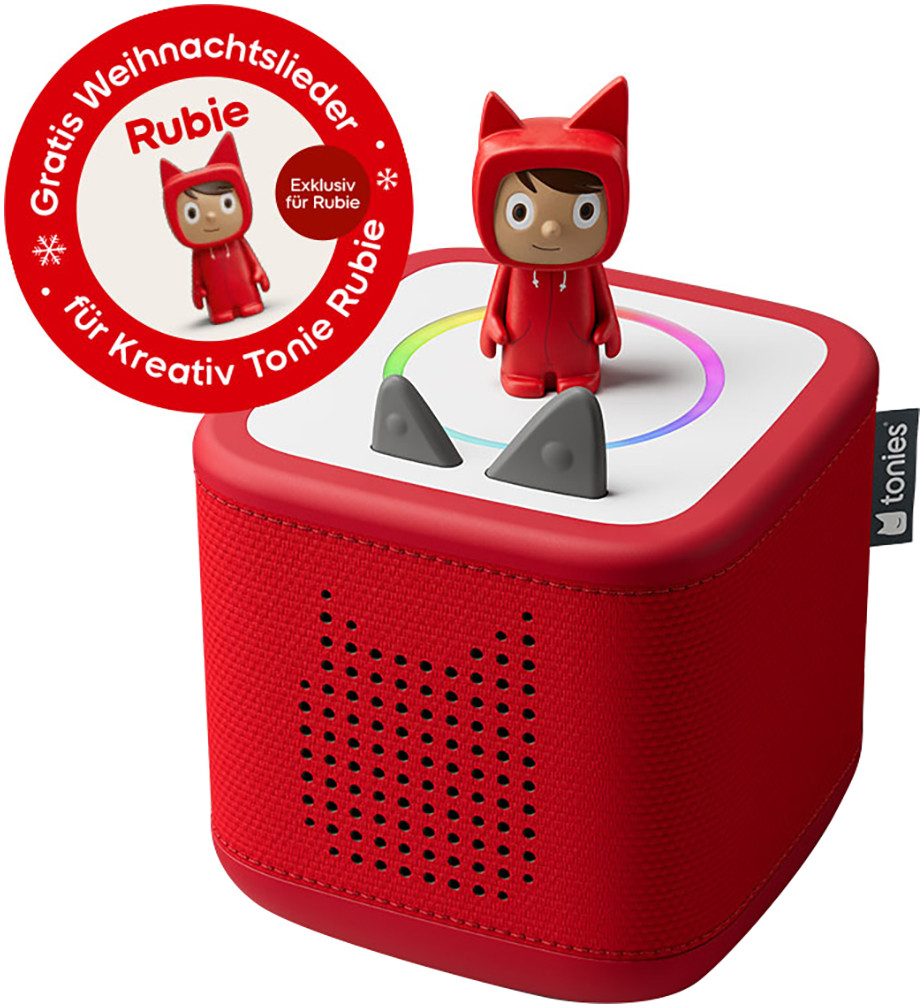 tonies Toniebox 2 Starter Set Lautsprecher Stereo (Bluetooth, NFC, WLAN, Kindersicher ab 1)