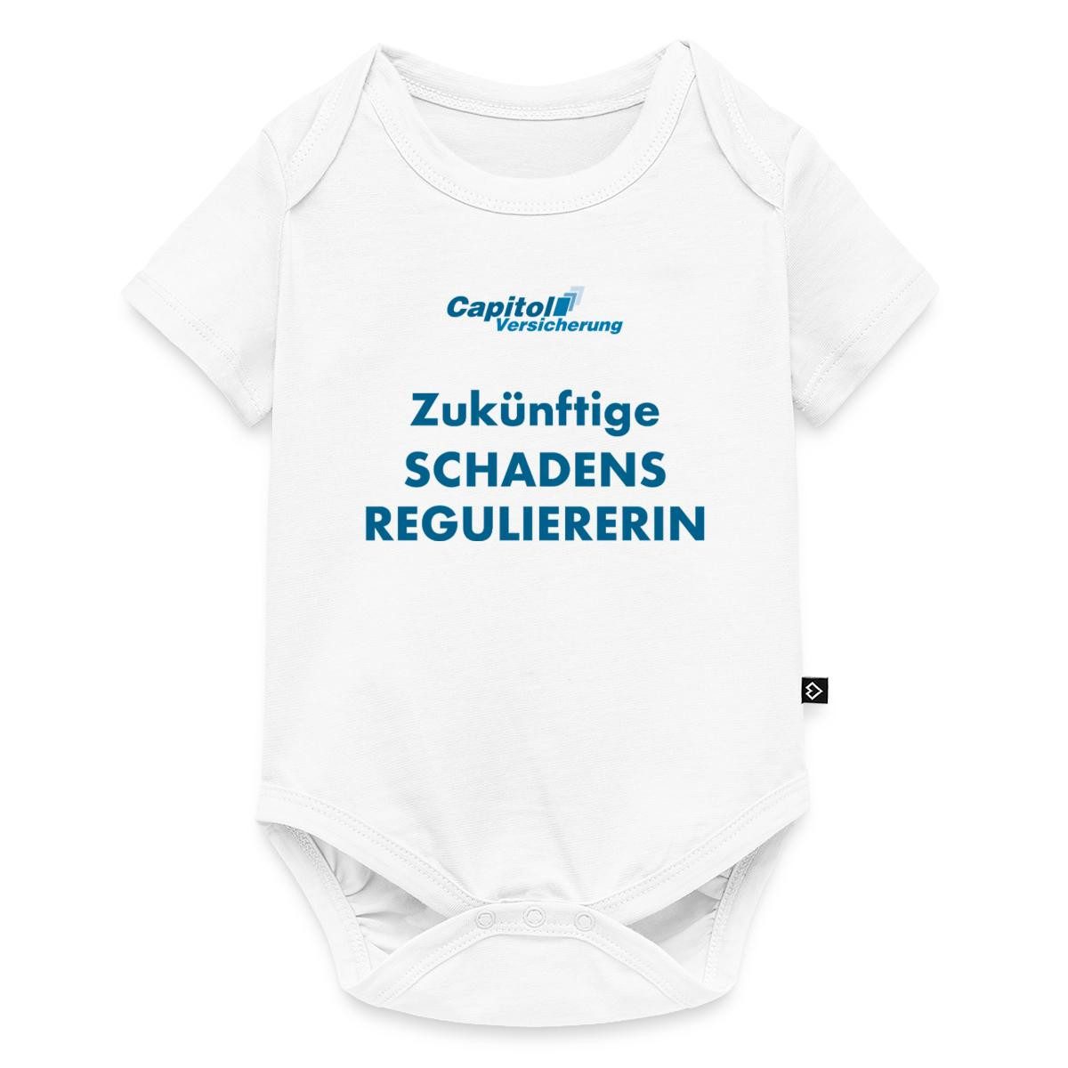 Kurzarmbody Stromberg Zukünftige Schadensreguliererin Kurzarm Tages Baby Body