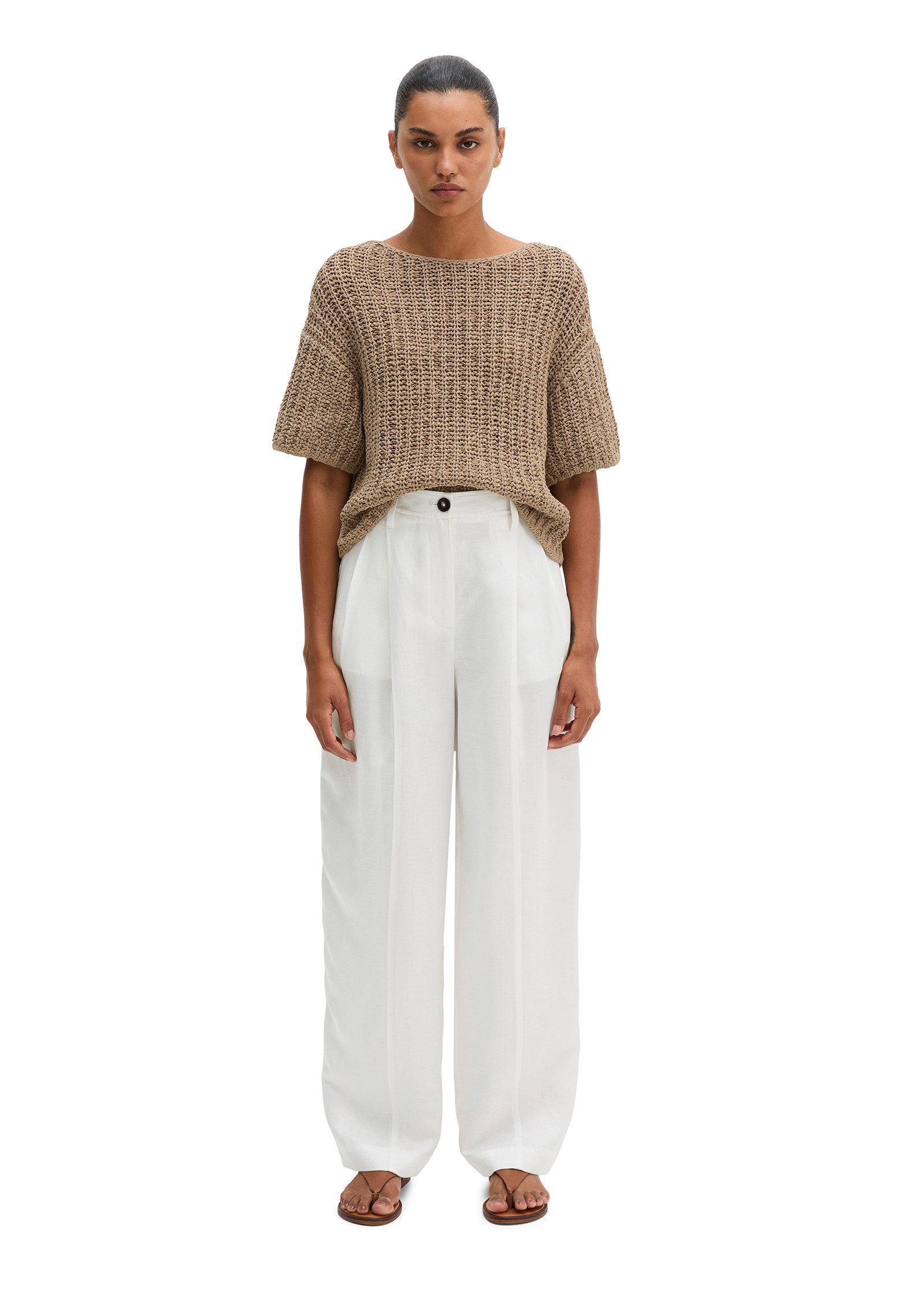 Marc O'Polo Chinohose aus TENCEL™ Lyocell – Bild 5 von 5