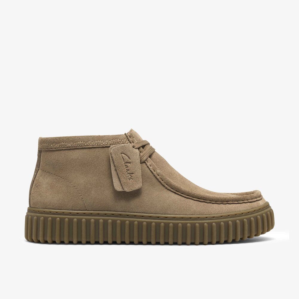 Clarks Clarks - Torhill Hi - Grau Stiefel