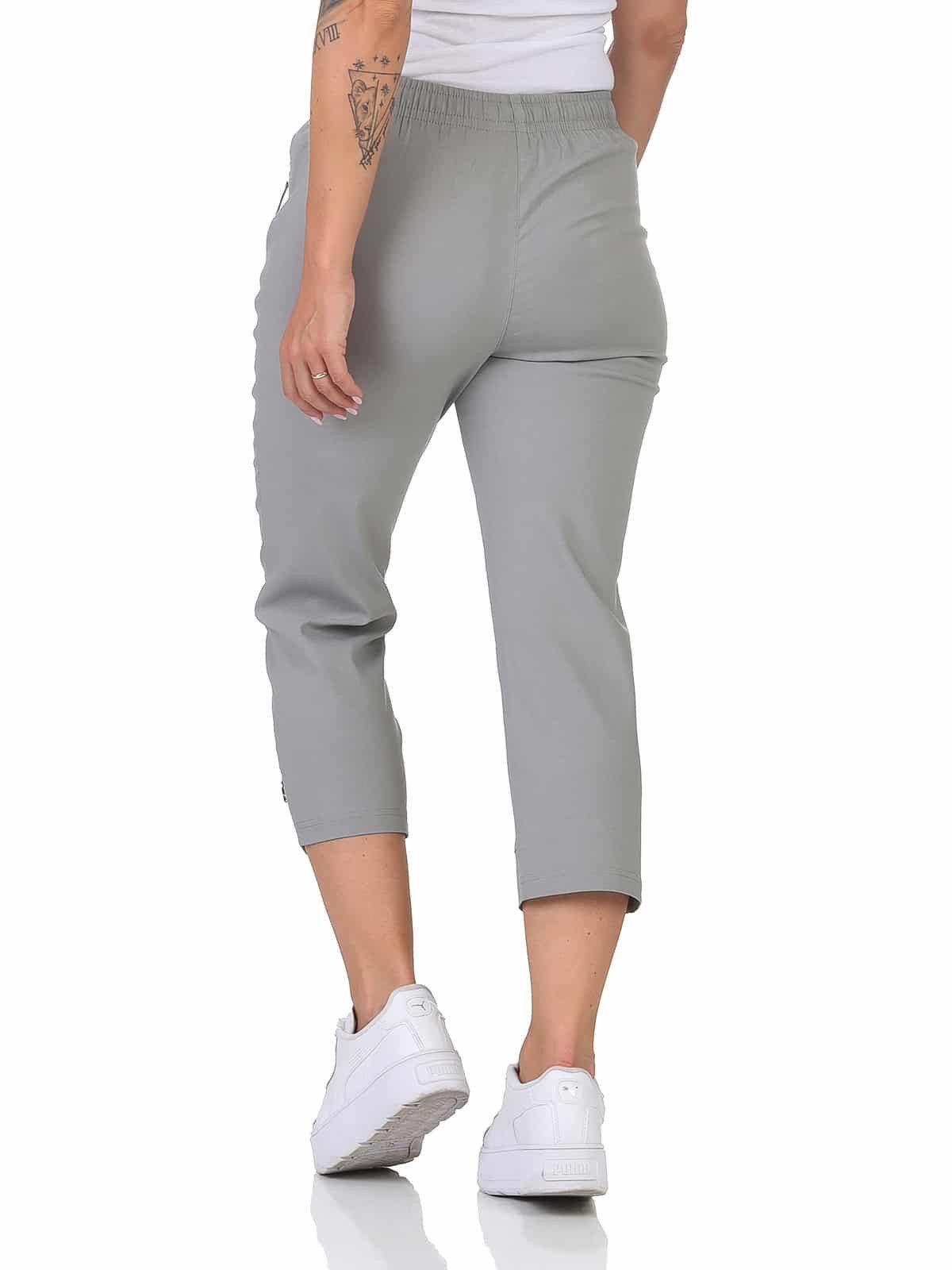 Alica Collection 7/8-Hose Sommerhose Damen Caprihose 7/8 Chinohose elastisc günstig online kaufen