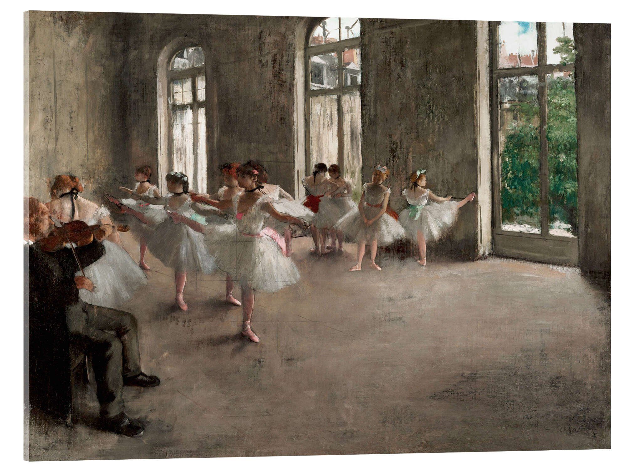 Posterlounge Poster Edgar Degas, Die Probe, günstig online kaufen