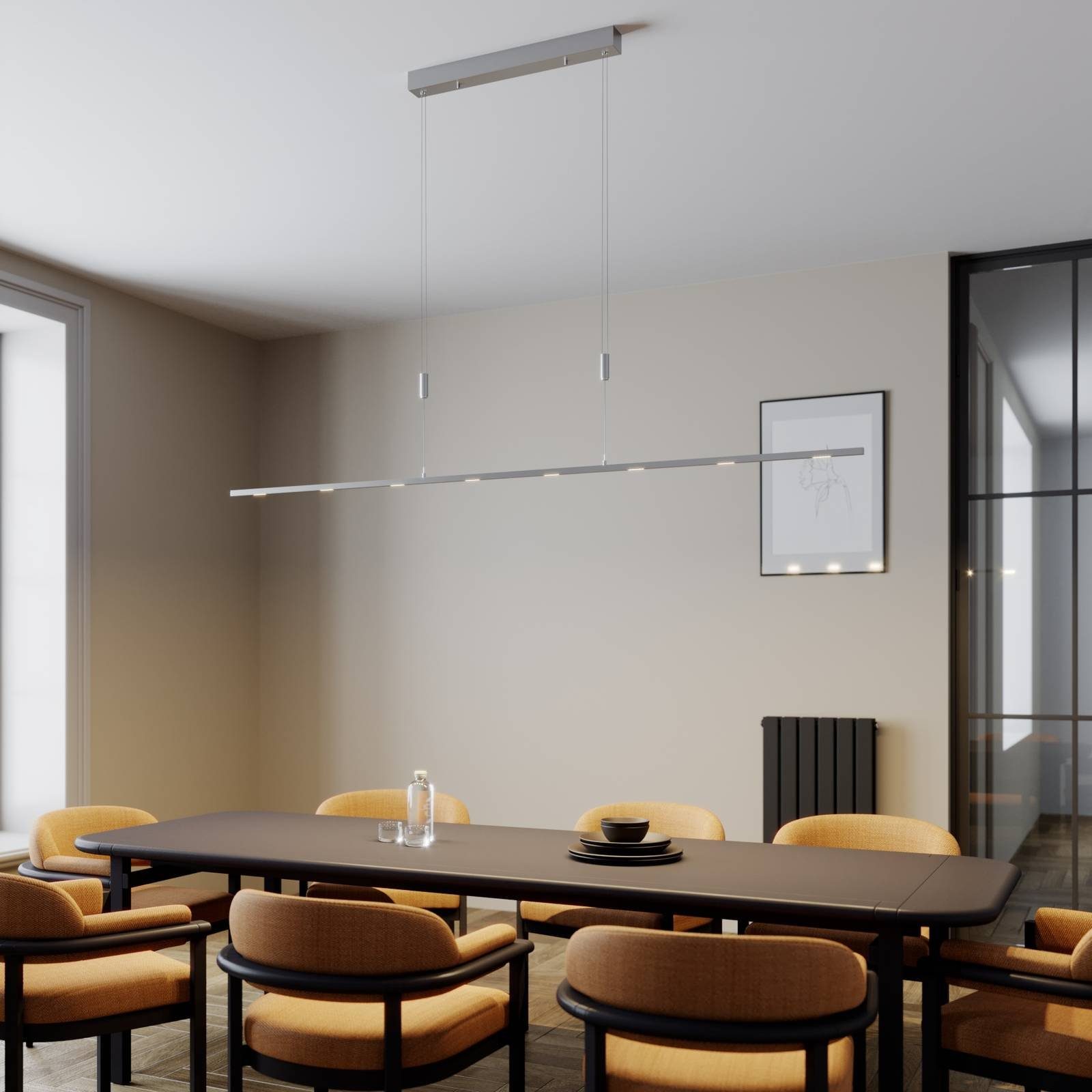 Lucande Hängeleuchte Arnik, Enthalten, 8 x 5 W LED, warmweiß