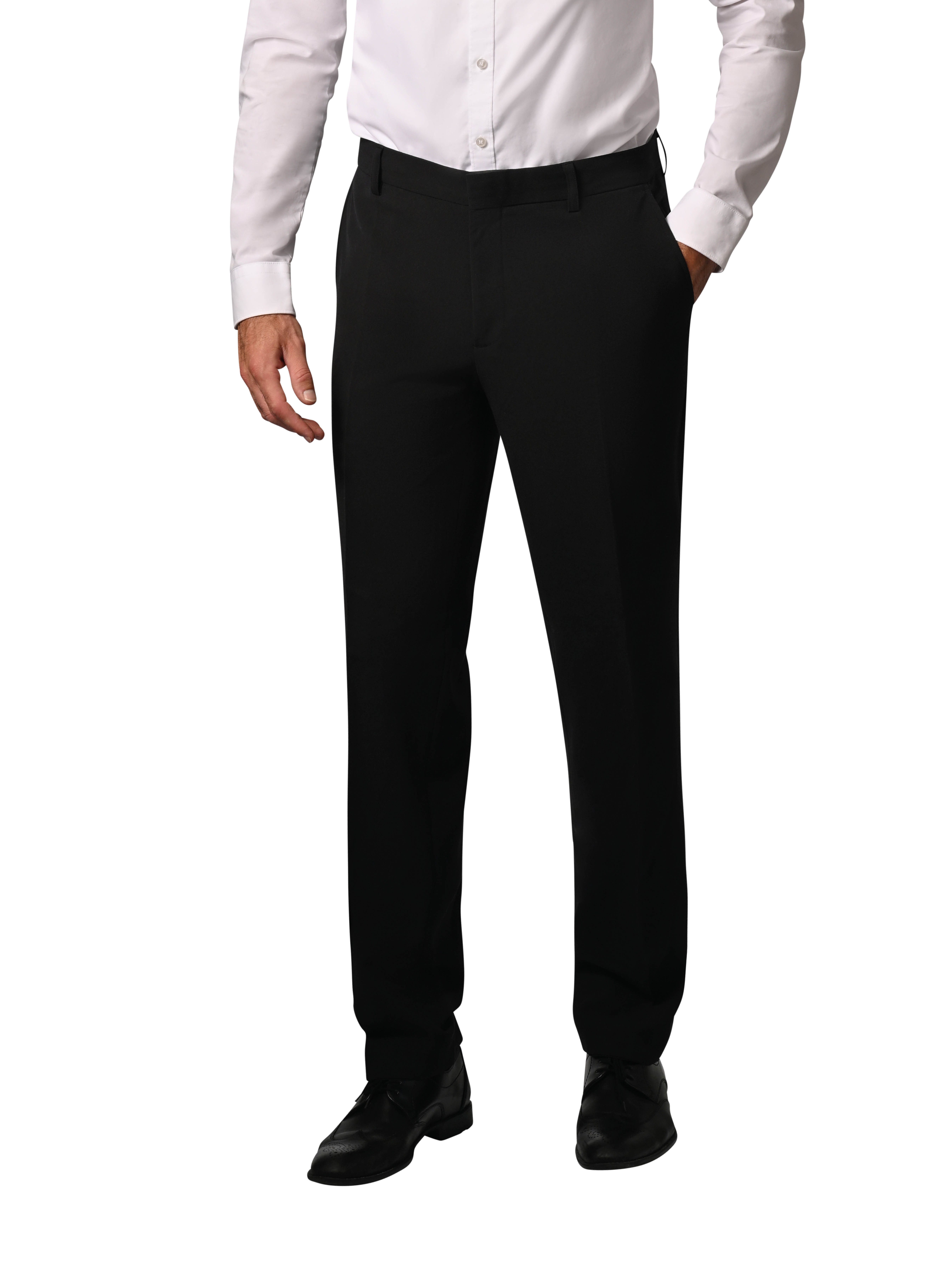 Hirschthal Anzughose Herren Business Anzughose Slim-Fit und Regular-Fit Hose in Kurz-, Lang- und Normalgrößen