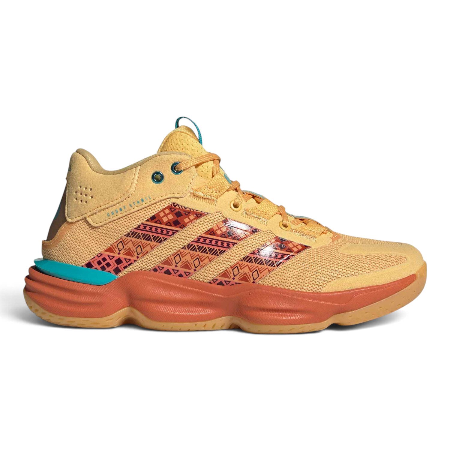 adidas Performance Hallen-Indoorschuhe Disney Princess Courtstabil (Basketball) orange Squashschuh