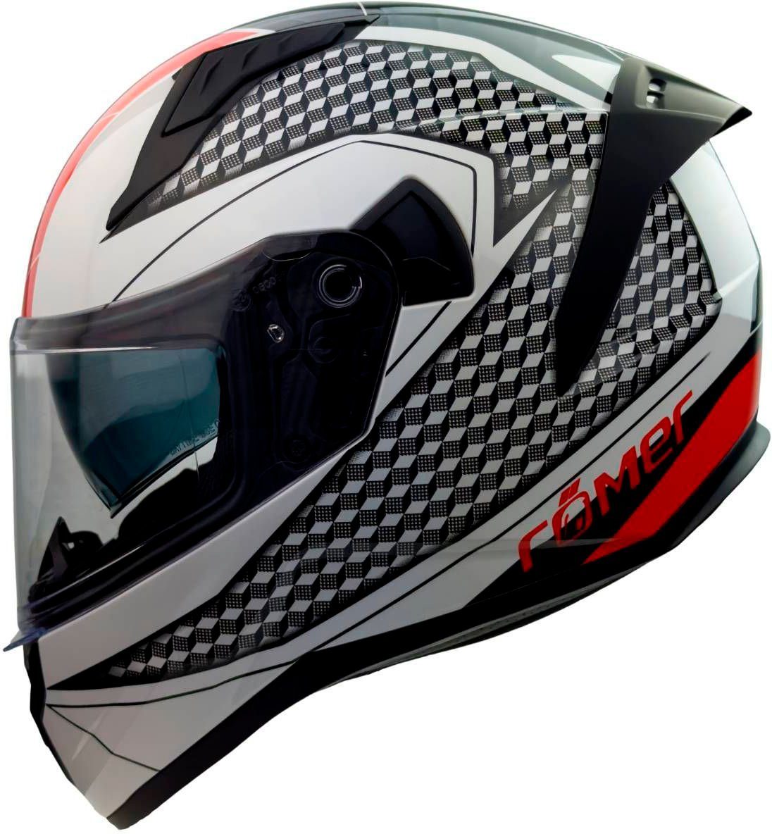 RÖMER HELME Motorradhelm Integralhelm Eifel, mit integriertem Sonnenvisier