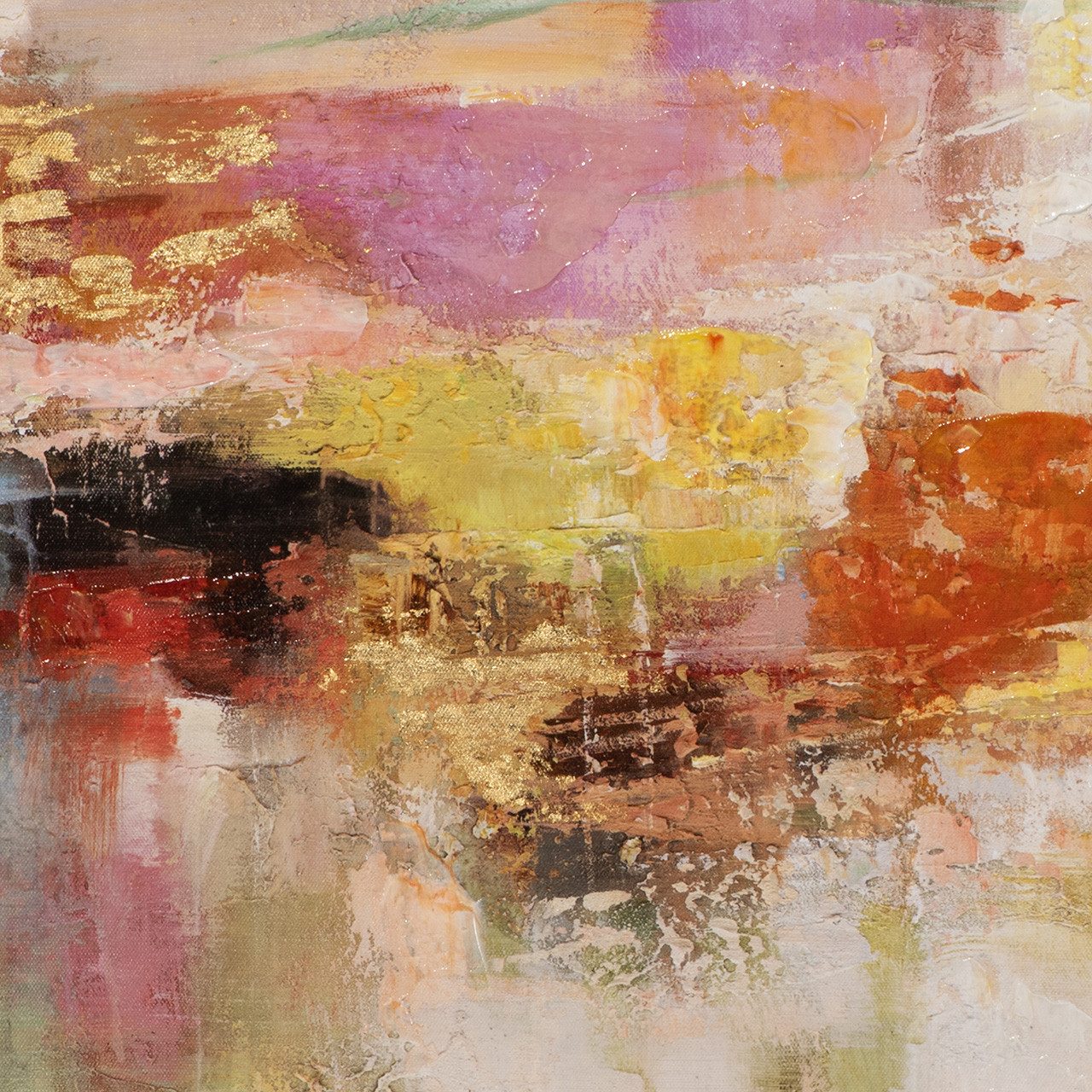 ArtUniverse Gemälde Light Impulses 80 x 120 cm, Abstrakt – Bild 5 von 5