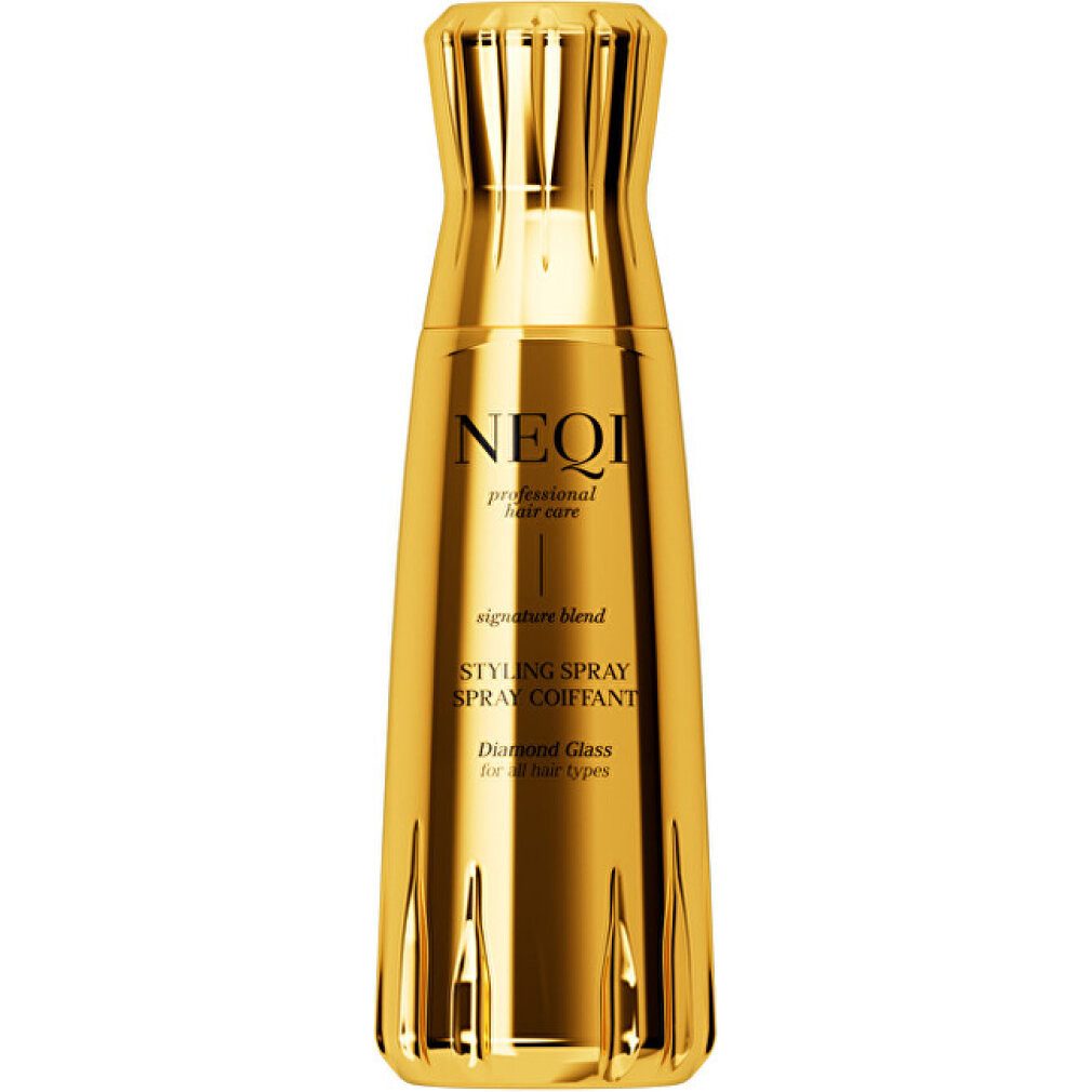 NEQI Haarpflege-Set Diamond Glass Stylingspray für Haarglanz (Stylingspray) 180 ml