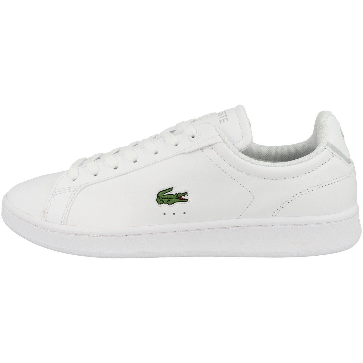 Lacoste Carnaby Pro BL Leather Tonal Herren Sneaker WEISS (21G)