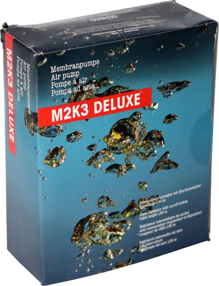 Aquariendeko Membranpumpe Schego M2K3 Deluxe - 350 Liter/h