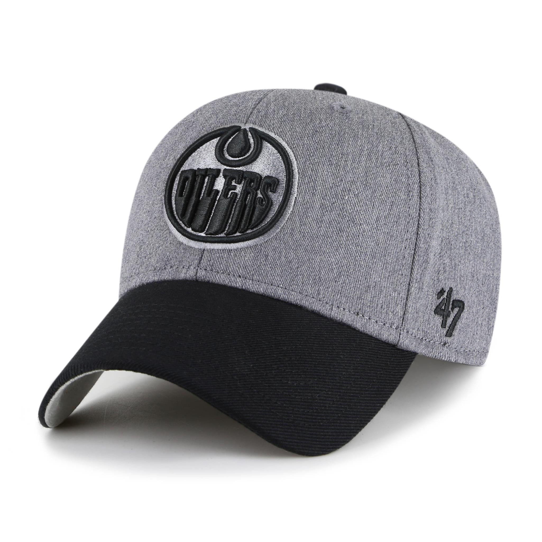 Baseball Cap '47 Brand Cap NHL Edmonton Oilers Granite '47 MVP Charcoal