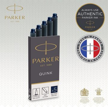 Parker QUINK Tintenpatrone (QUINK PARKER lange Nachfüllpatrone)