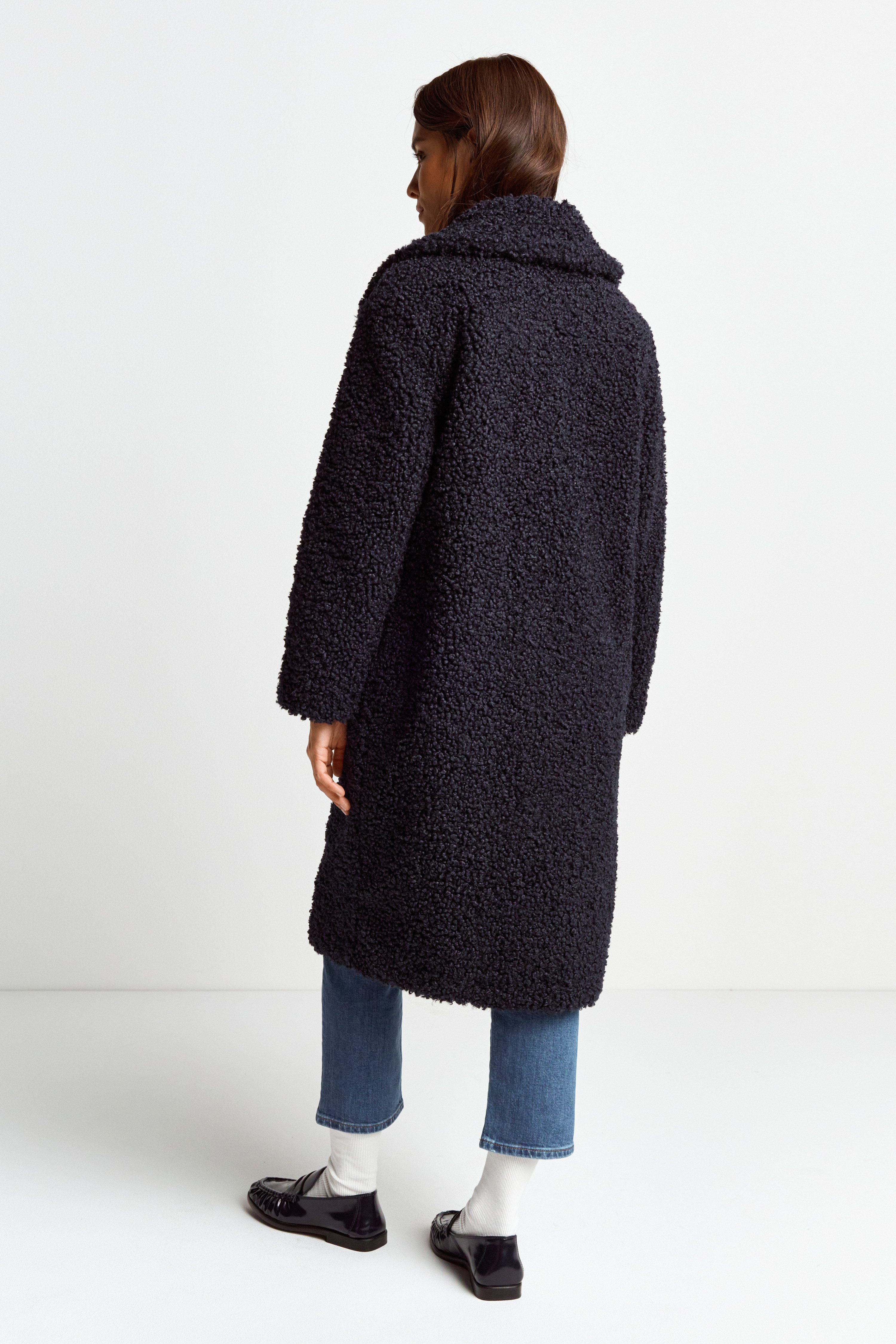 RICHROYAL Fellimitatmantel im Teddyfell-Look günstig online kaufen