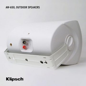 Klipsch AW-650, Aussenlautsprecher weiss Stand-Lautsprecher