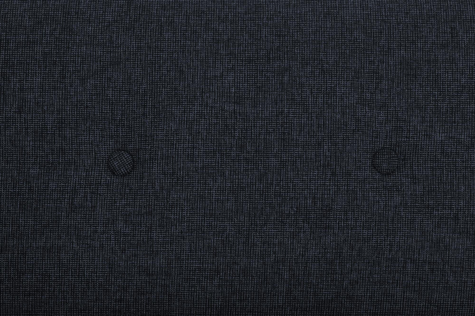 Leinenstoff, Regal, blau Breite Holzbeine, 204,5 loft24 cm Schlafsofa aus Bezug