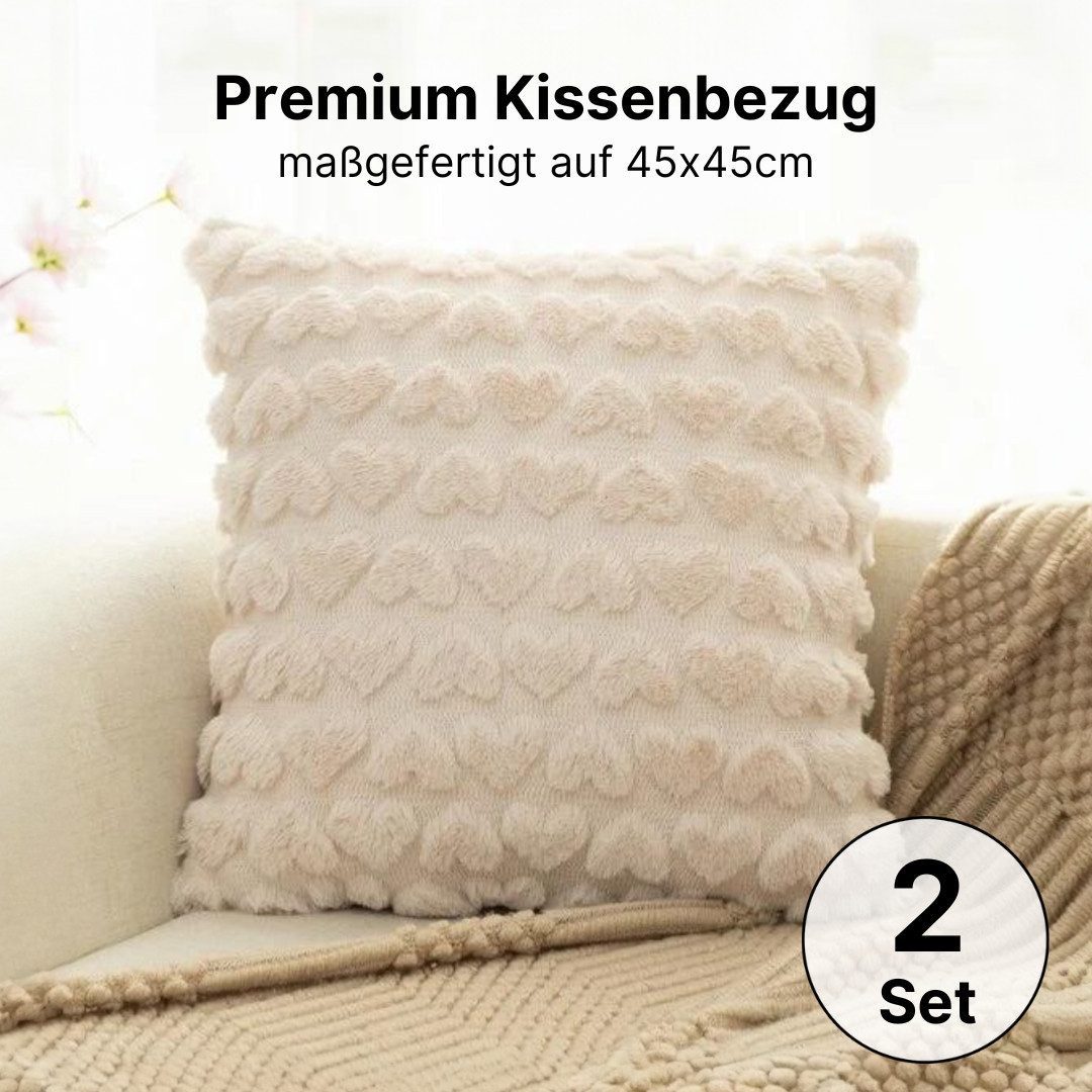 LIVINA HOME Kissenbezug Premium Kissenbezüge, Dekokissen günstig online kaufen