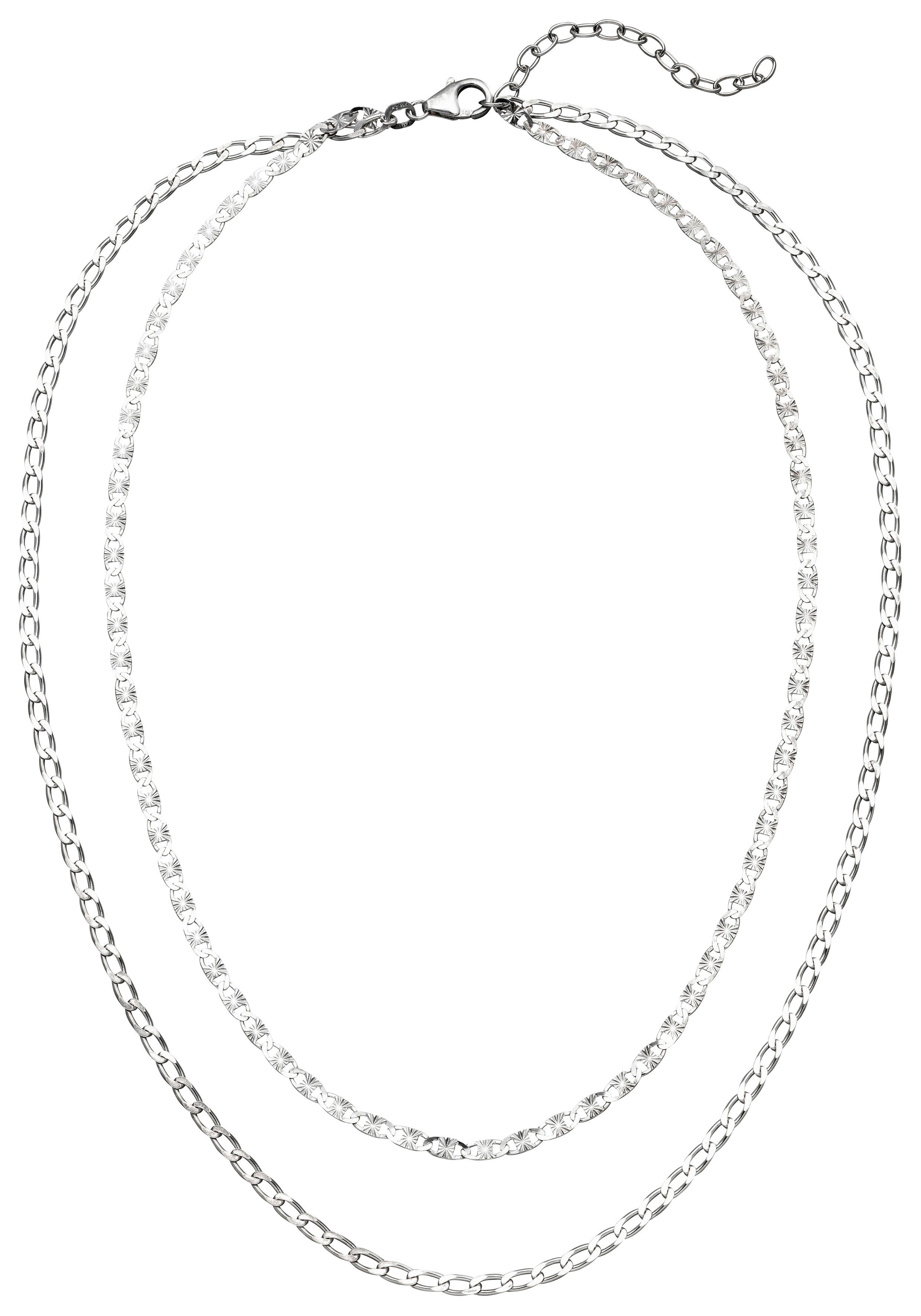 JOBO Kette ohne Anhänger, 2-reihig 925 Silber 45 cm günstig online kaufen